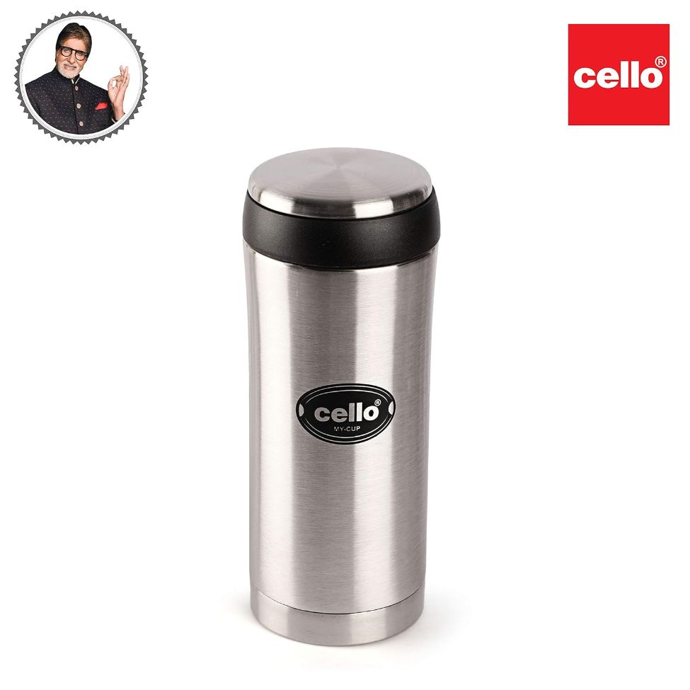 Cello My Cup Flask, Vacusteel Water Bottle, 500ml - view 4