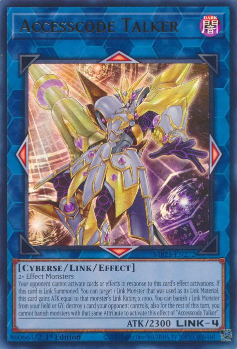 Yu-Gi-Oh! Accesscode Talker - MP25-EN272 - Ultra Rare - 1st Edition
