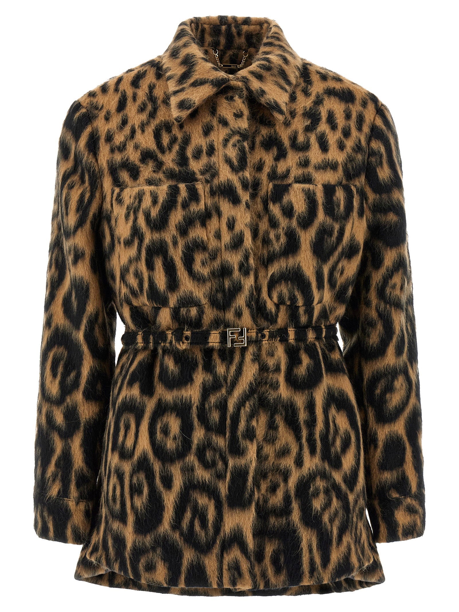 Fendi Animalier Jacket – 62% virgin wool 38% wool