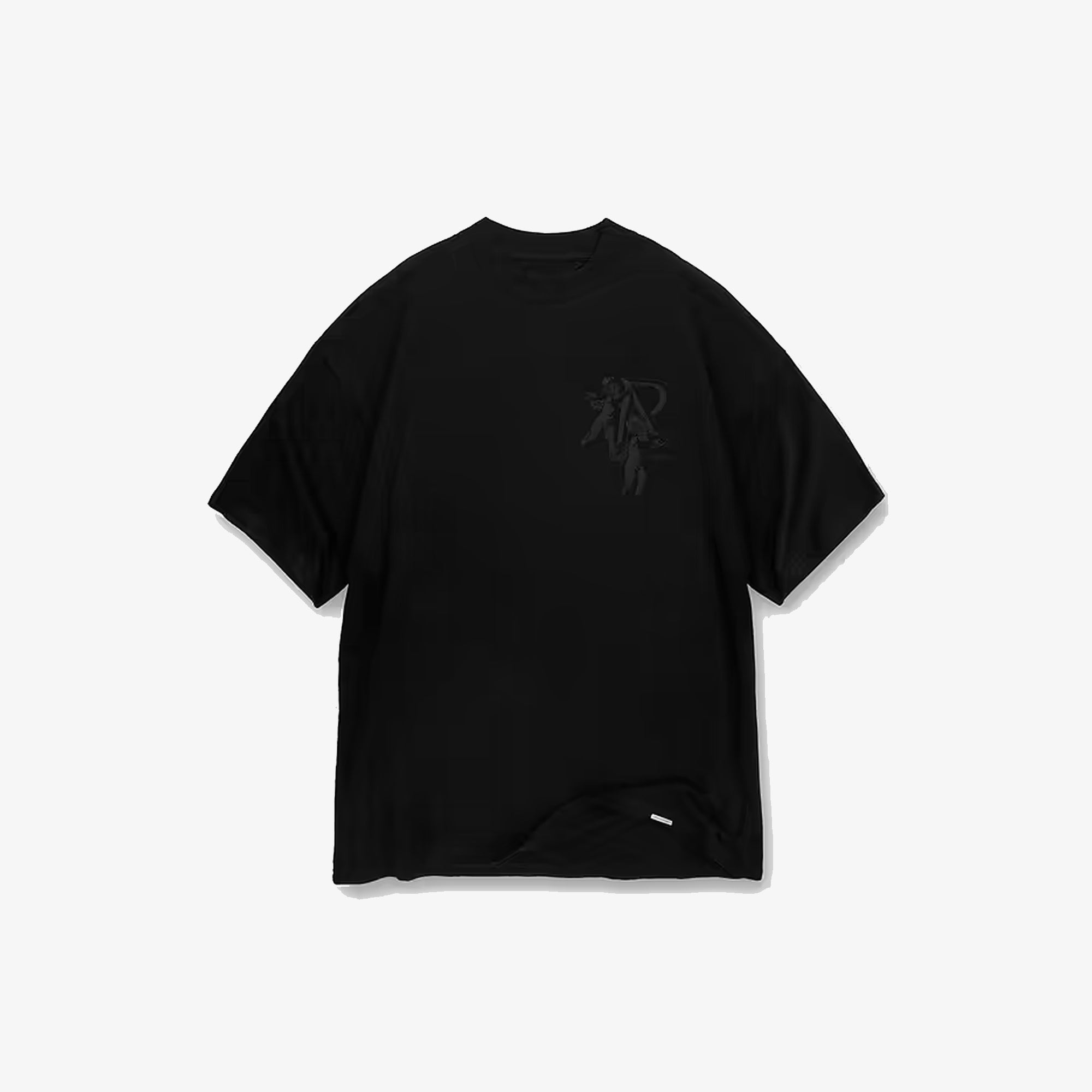 Represent | CHERUB INITIAL T-SHIRT { BLACK - view 4