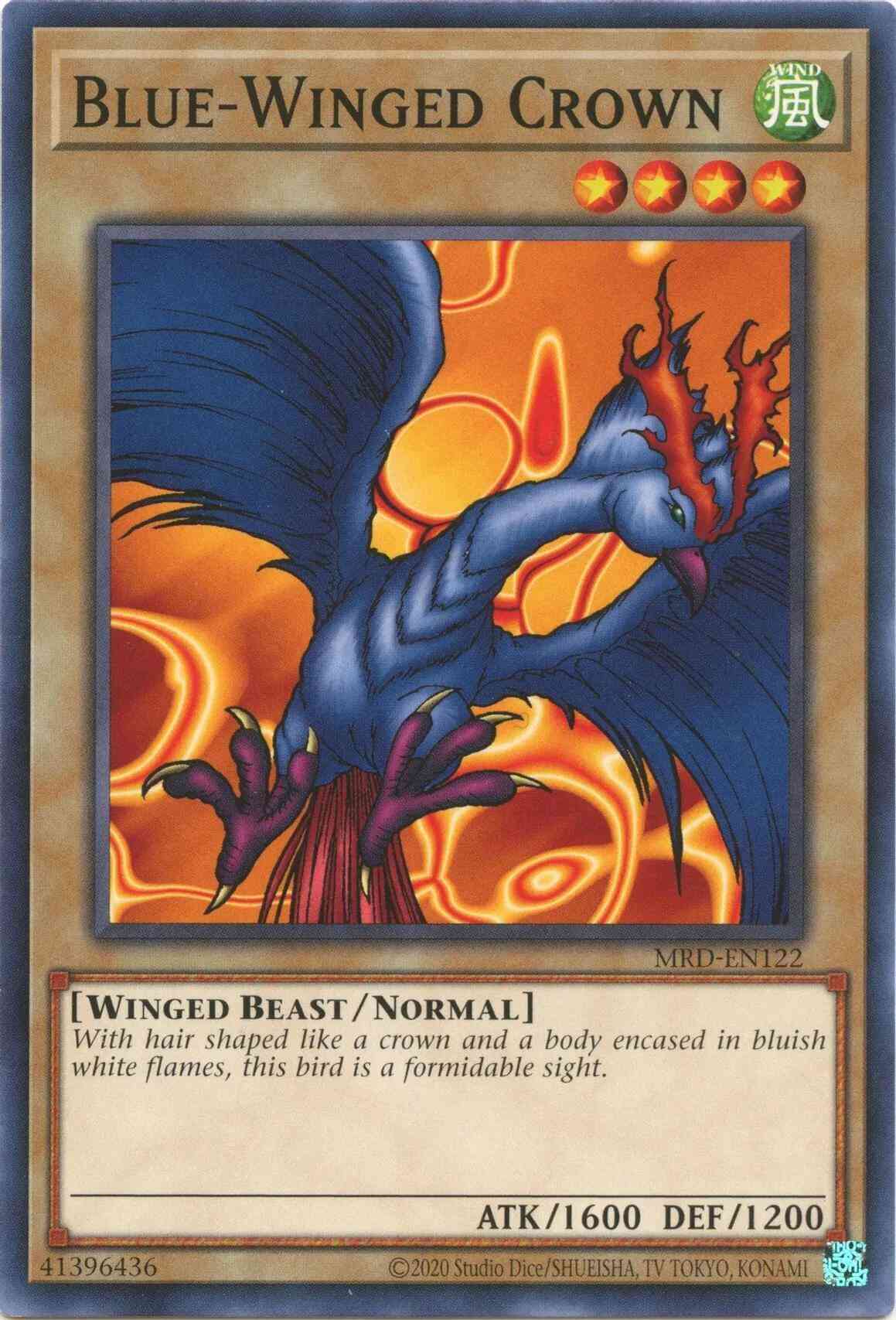 Yu-Gi-Oh! Blue-Winged Crown - 25th Anniversary - MRD-EN122 - Common - Unlimited