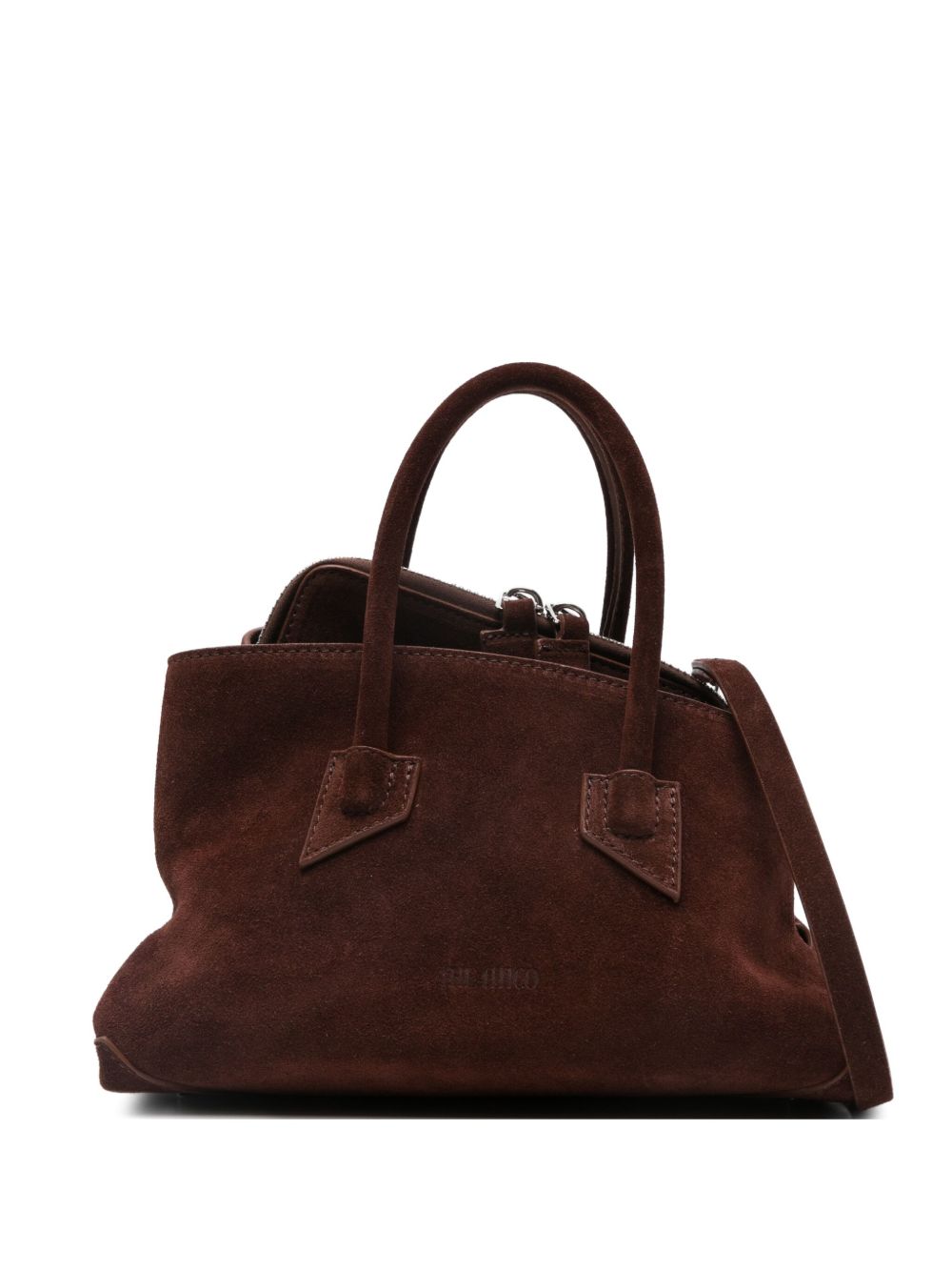 The Attico Monday Shoulder Bag – Outer: Calf Suede 100%