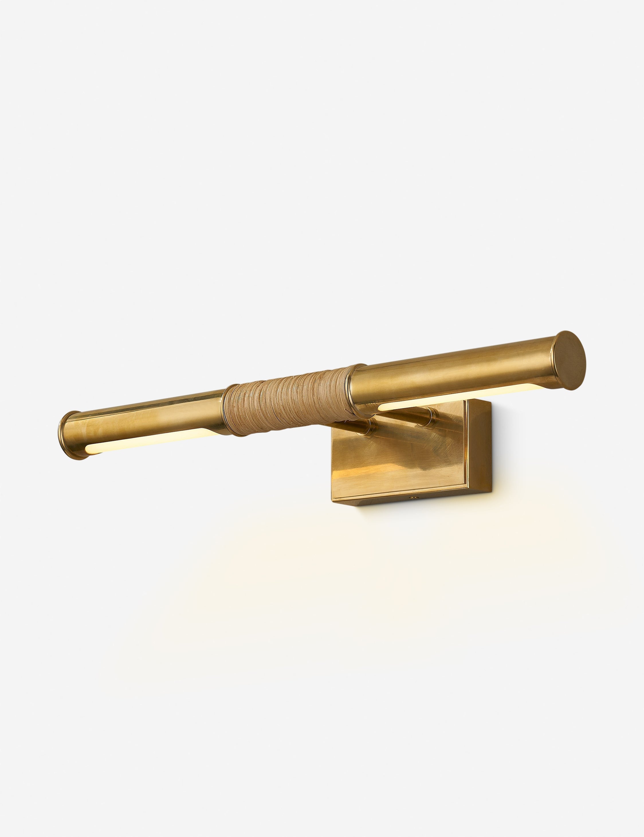Lulu and Georgia Calvin Picture Light – Aged Brass
