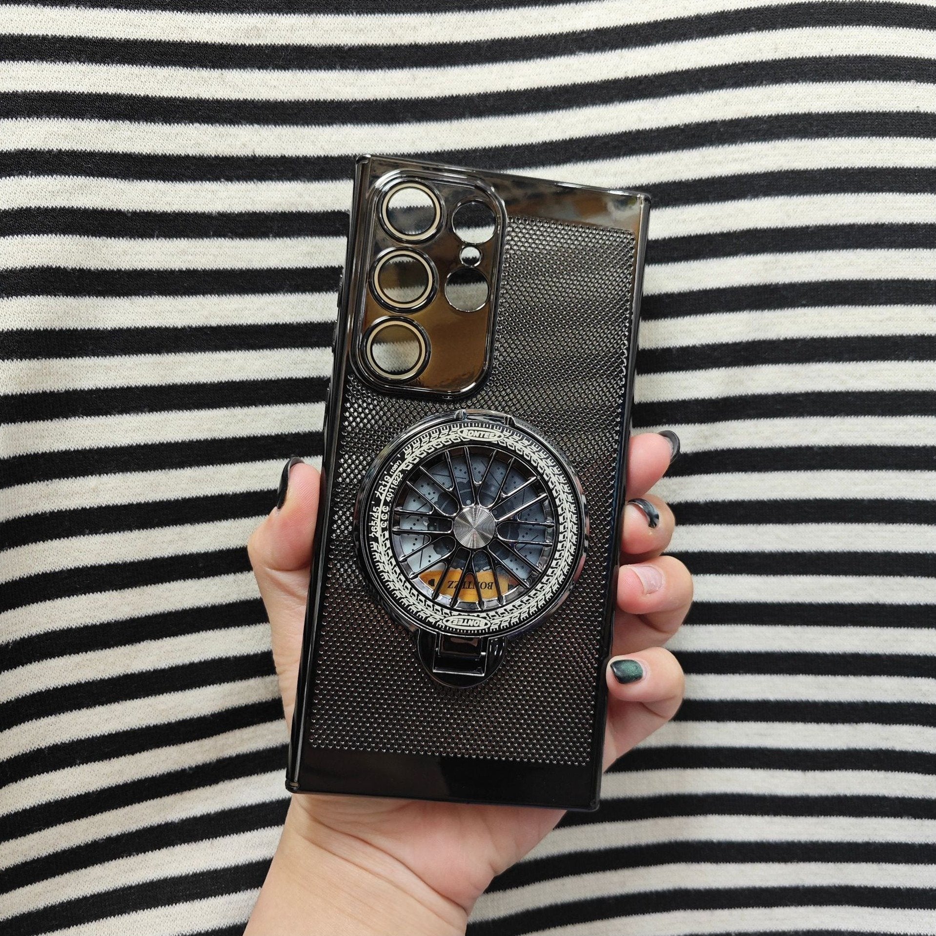 Million Cases Galaxy S25 Series Brilliant Spin Rotating Wheel Stand Case - view 5