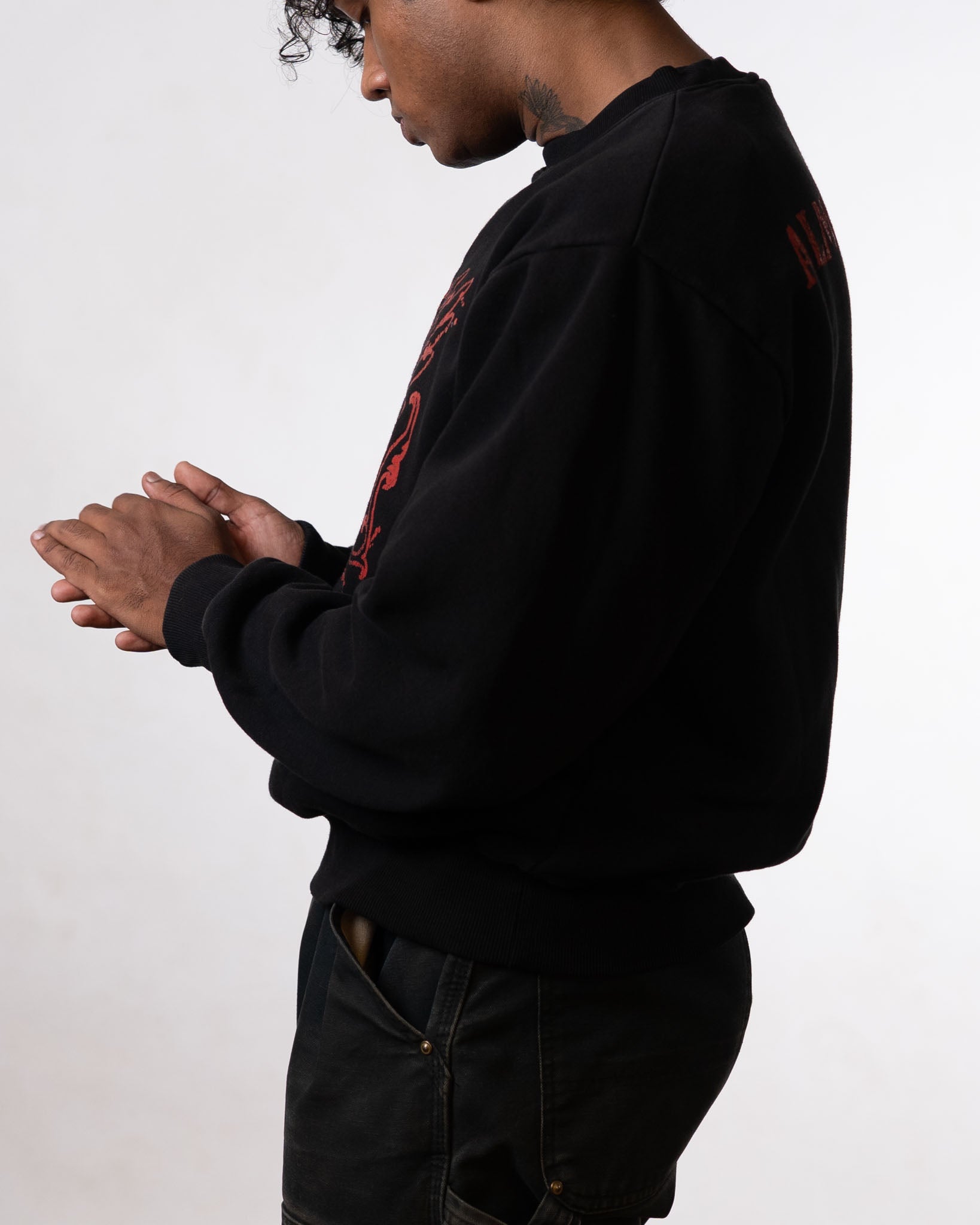 Almost Gods black sweatshirt - view 2