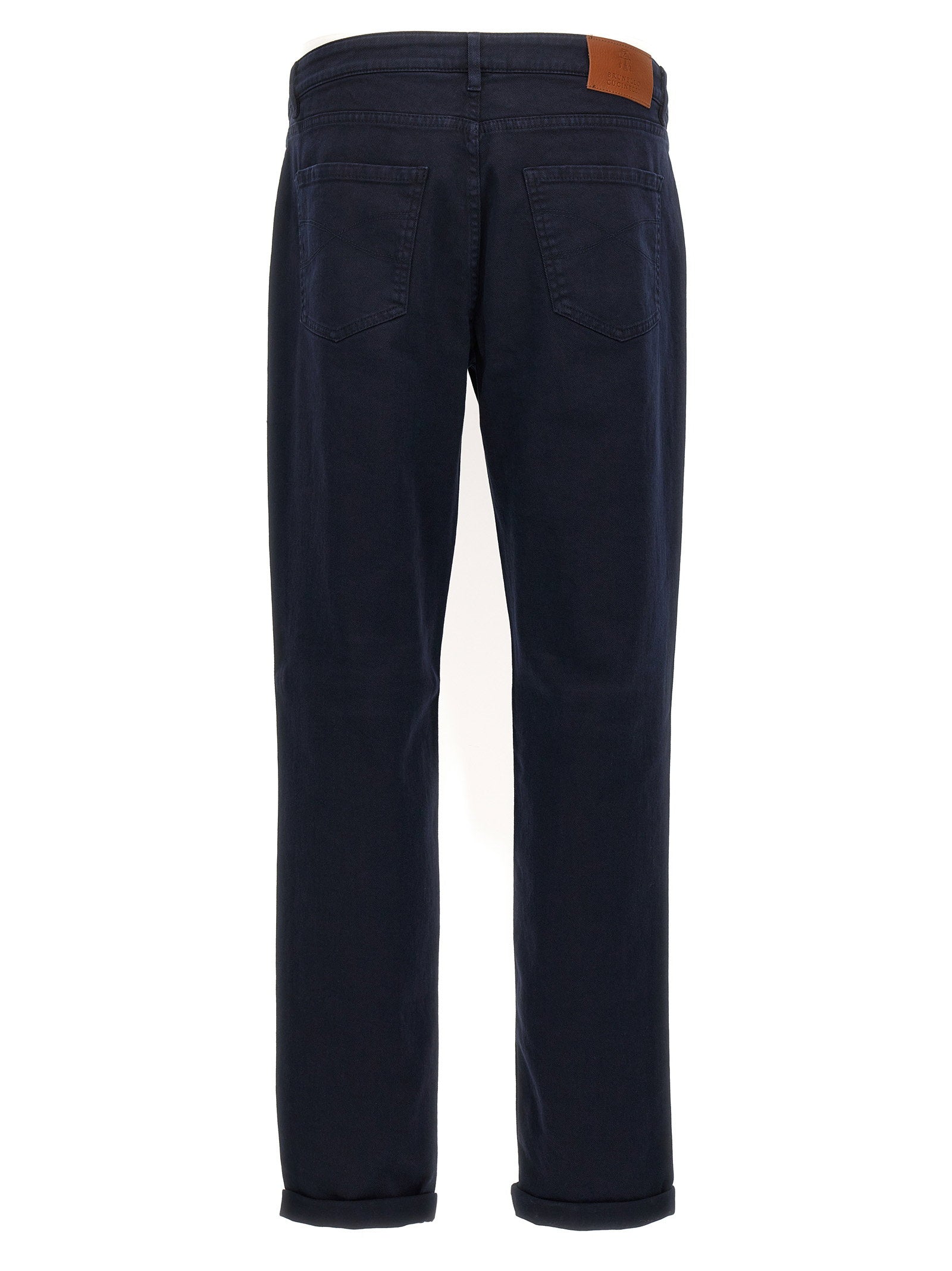 Brunello Cucinelli Traditional Fit Denim – 99% cotton, 1% elastane - view 2