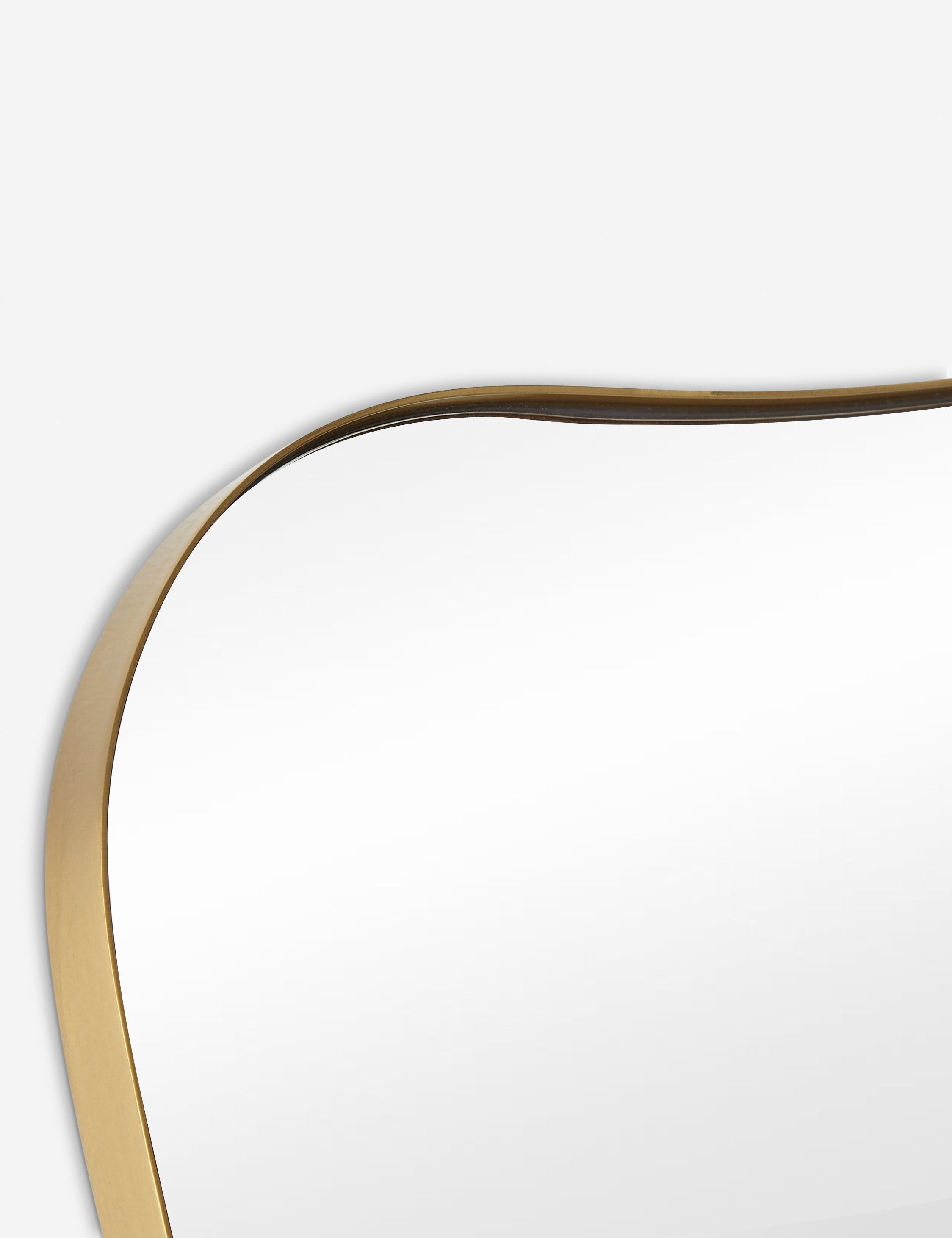 Lulu and Georgia Lemay Floor Mirror – Brass - view 3