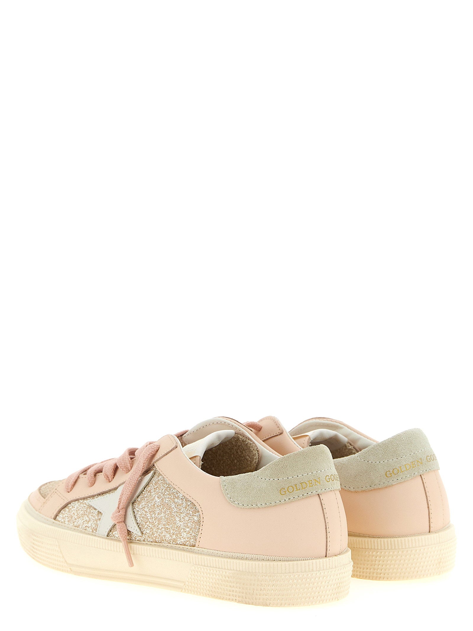 Golden Goose May Sneakers With Glitter - view 2