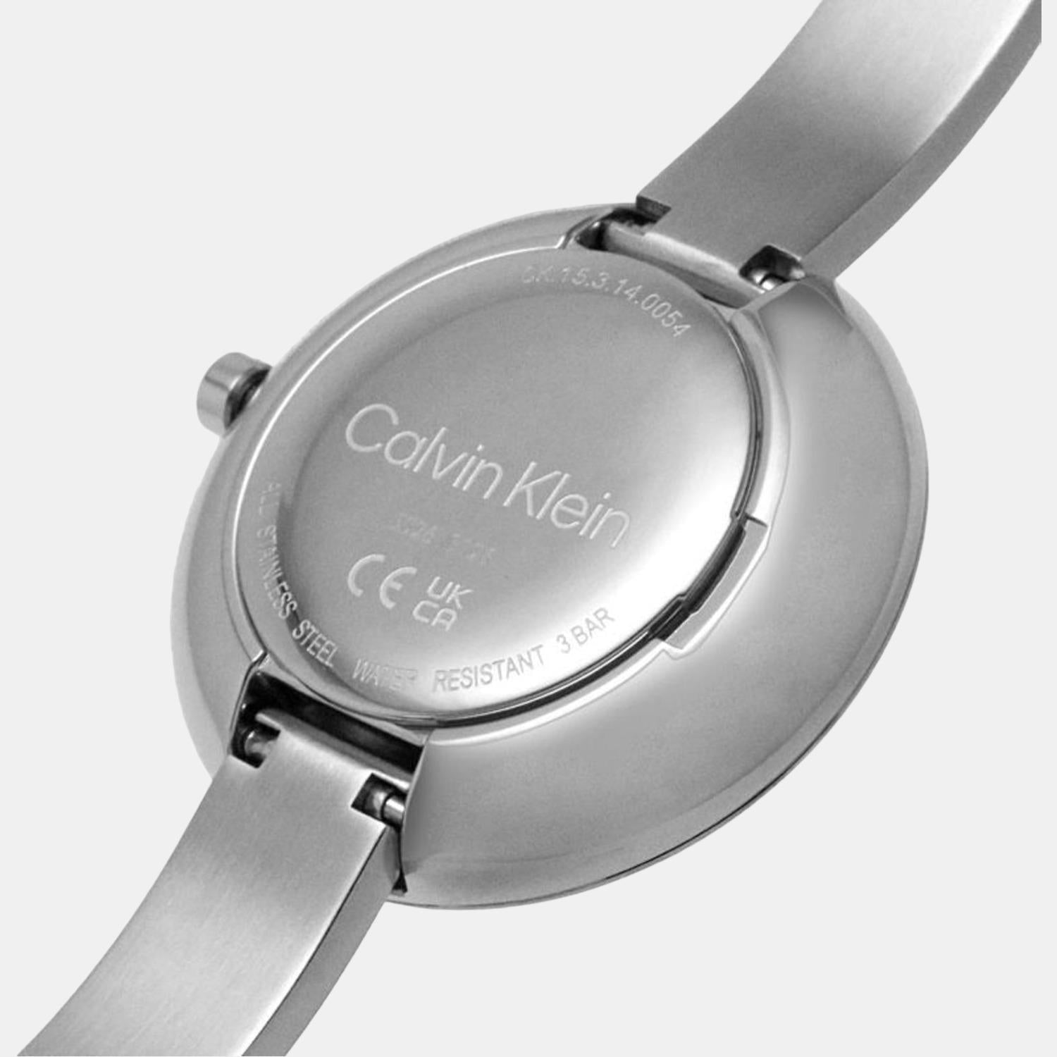 Calvin Klein Confidence Women Quartz Silver Dial Analog Stainless Steel Watch 25200022 - view 6