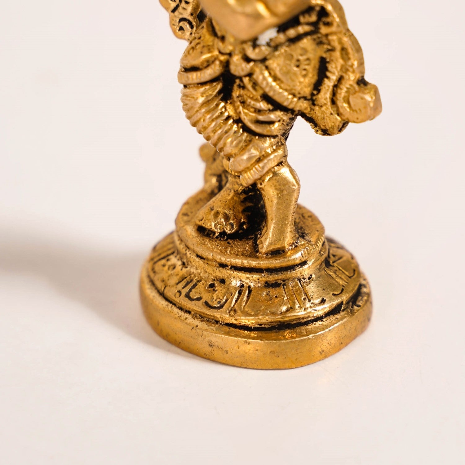 Nestasia Lord Krishna Playing Flute Pure Brass Statue - view 7