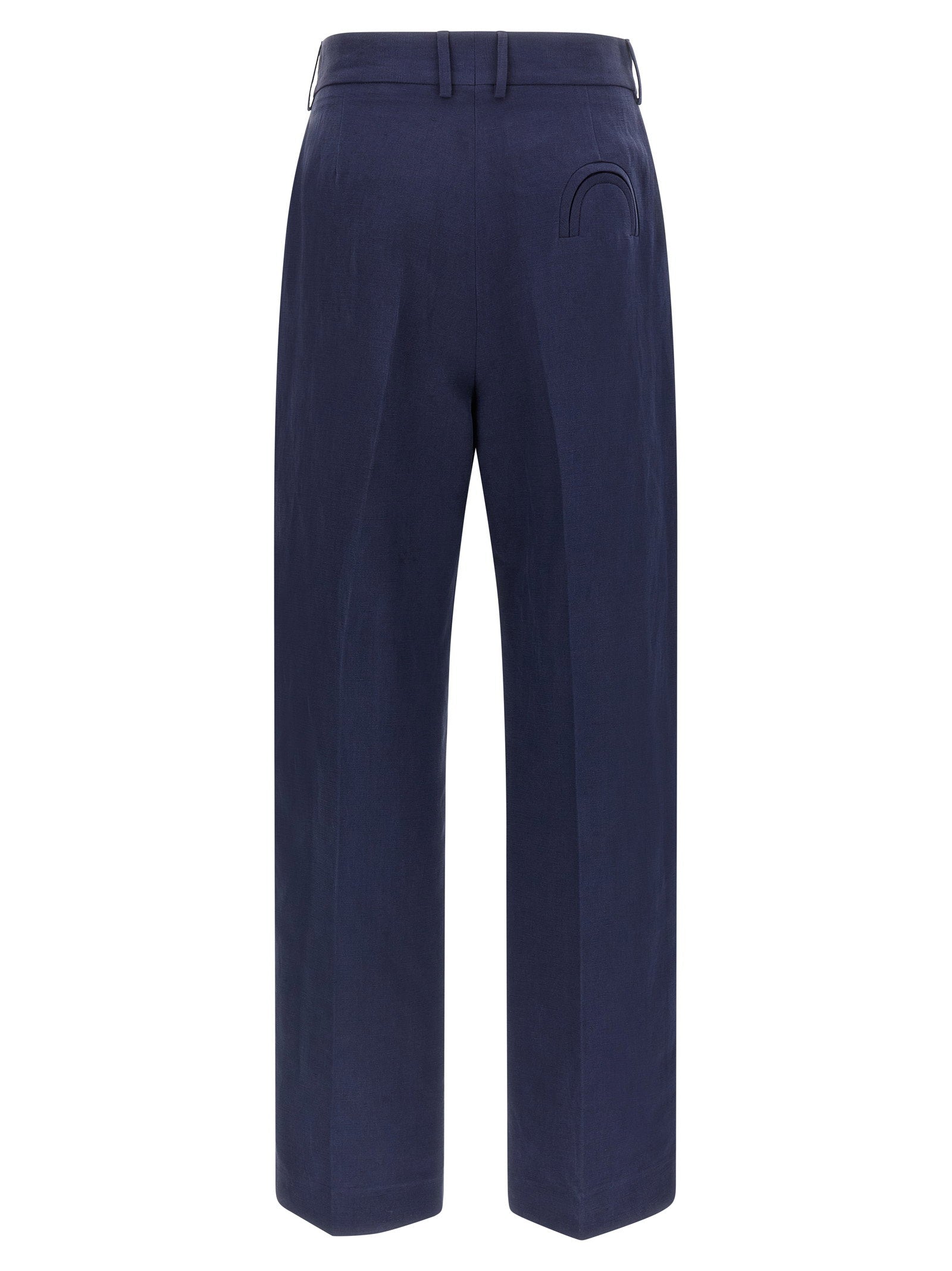 Blazé Milano Savannah Fox Pants – 59% linen, 41% silk - view 2