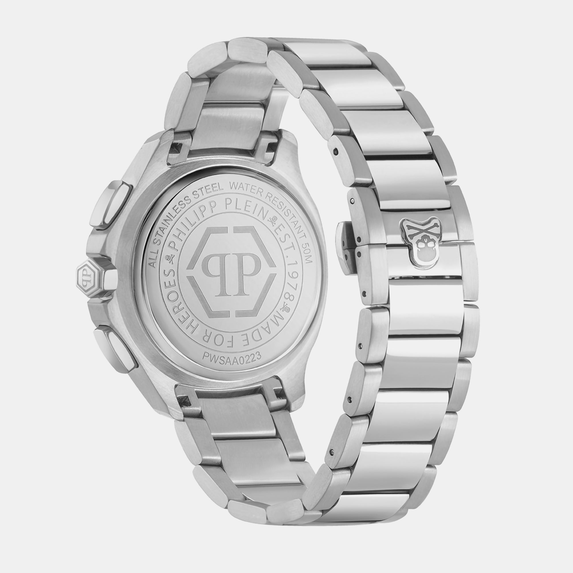 Philipp Plein High-Iconic Men Quartz Green Dial Chronograph Stainless Steel Watch PWSAA0223 - view 3