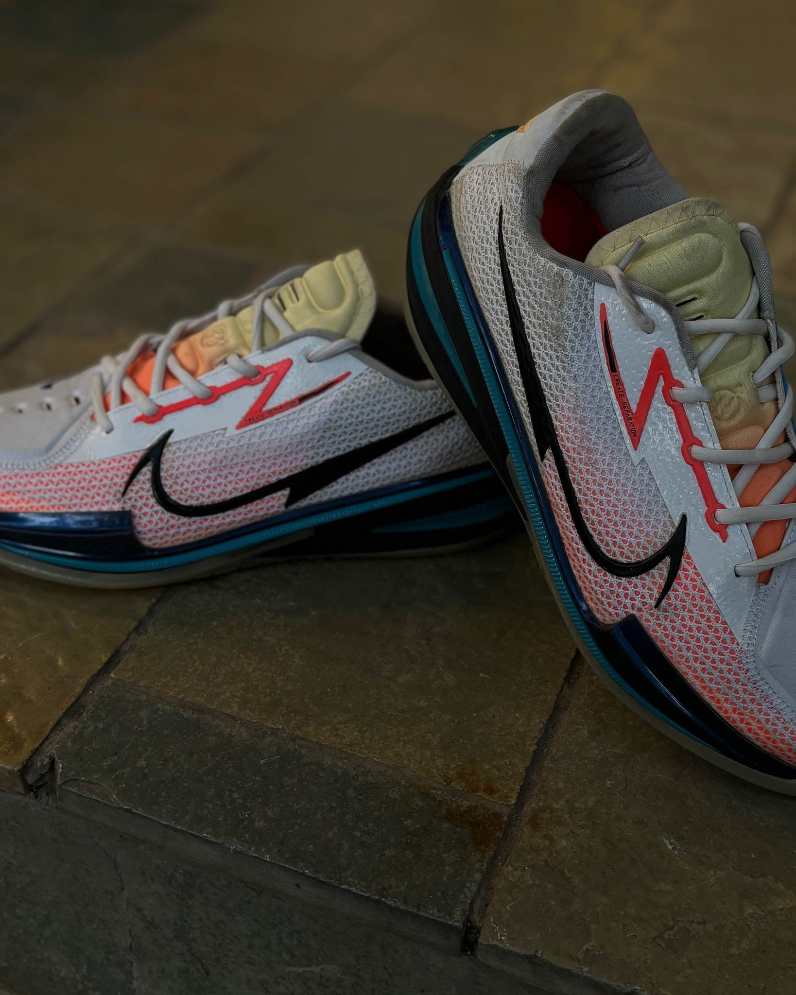 Nike Air Zoom GT Cut White Black Laser Blue - view 2
