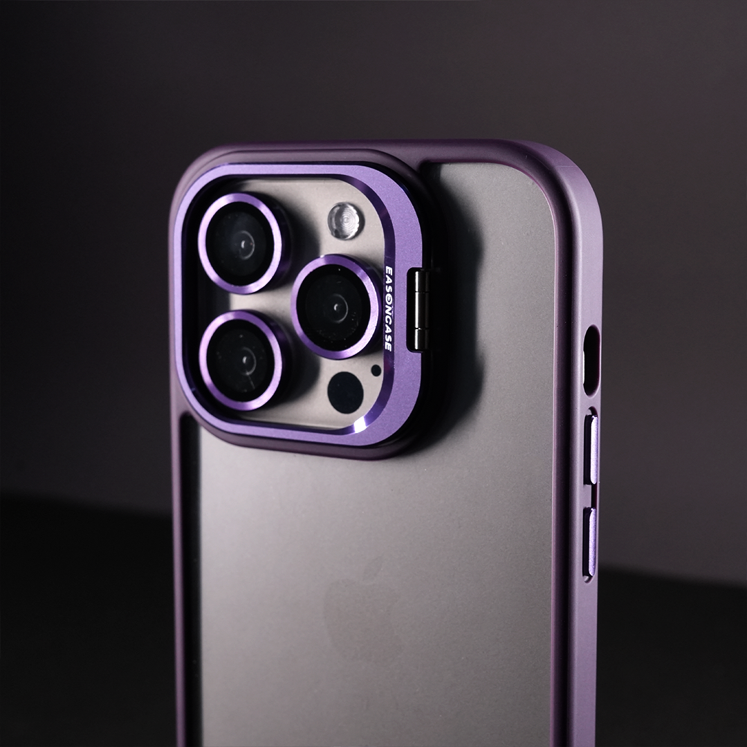 technoidtech iPhone 14 Pro Kickstand Clear Case With Camera Lens Protection - view 6