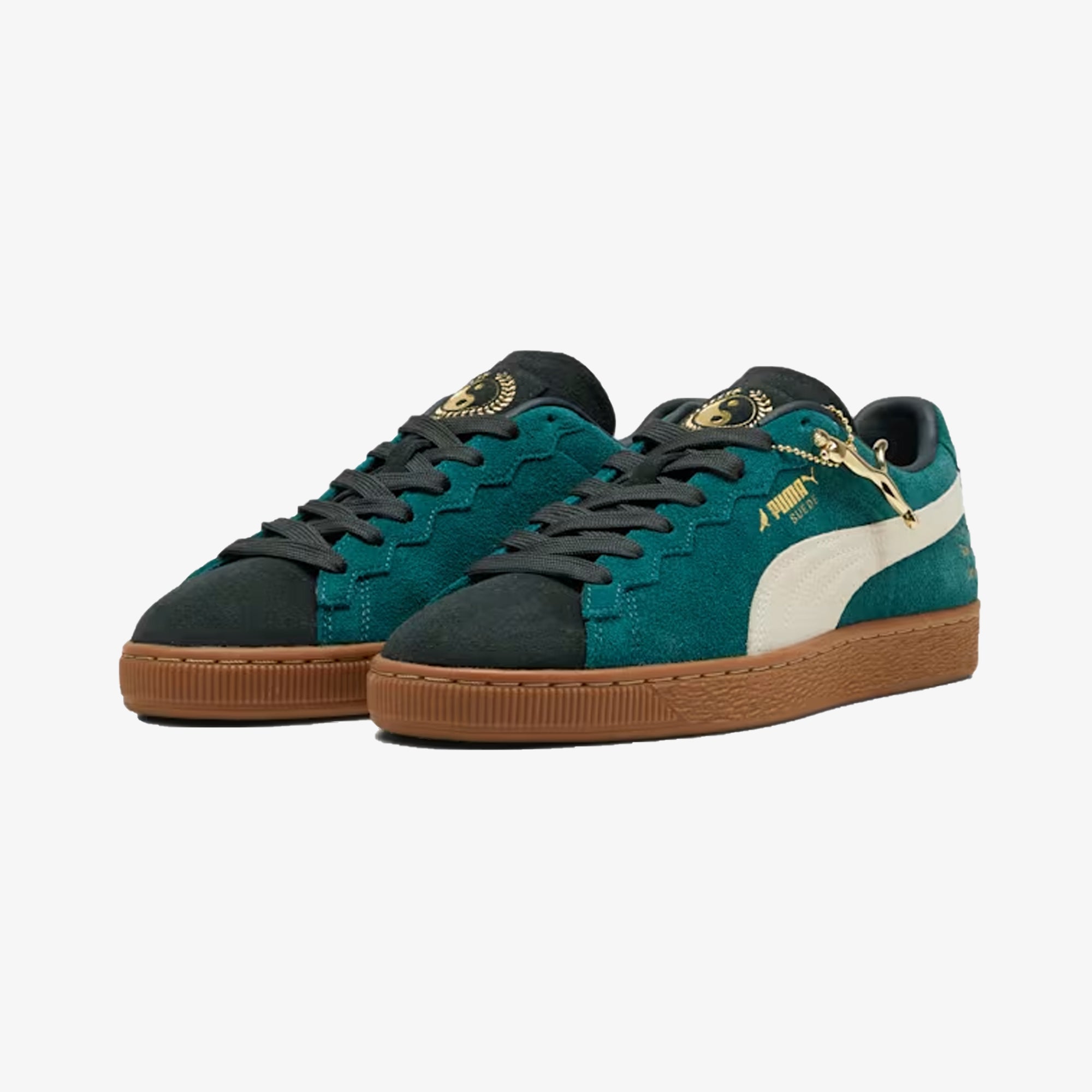 Puma | STAPLE G SUEDE { MALACHITE-ALPINE SNOW