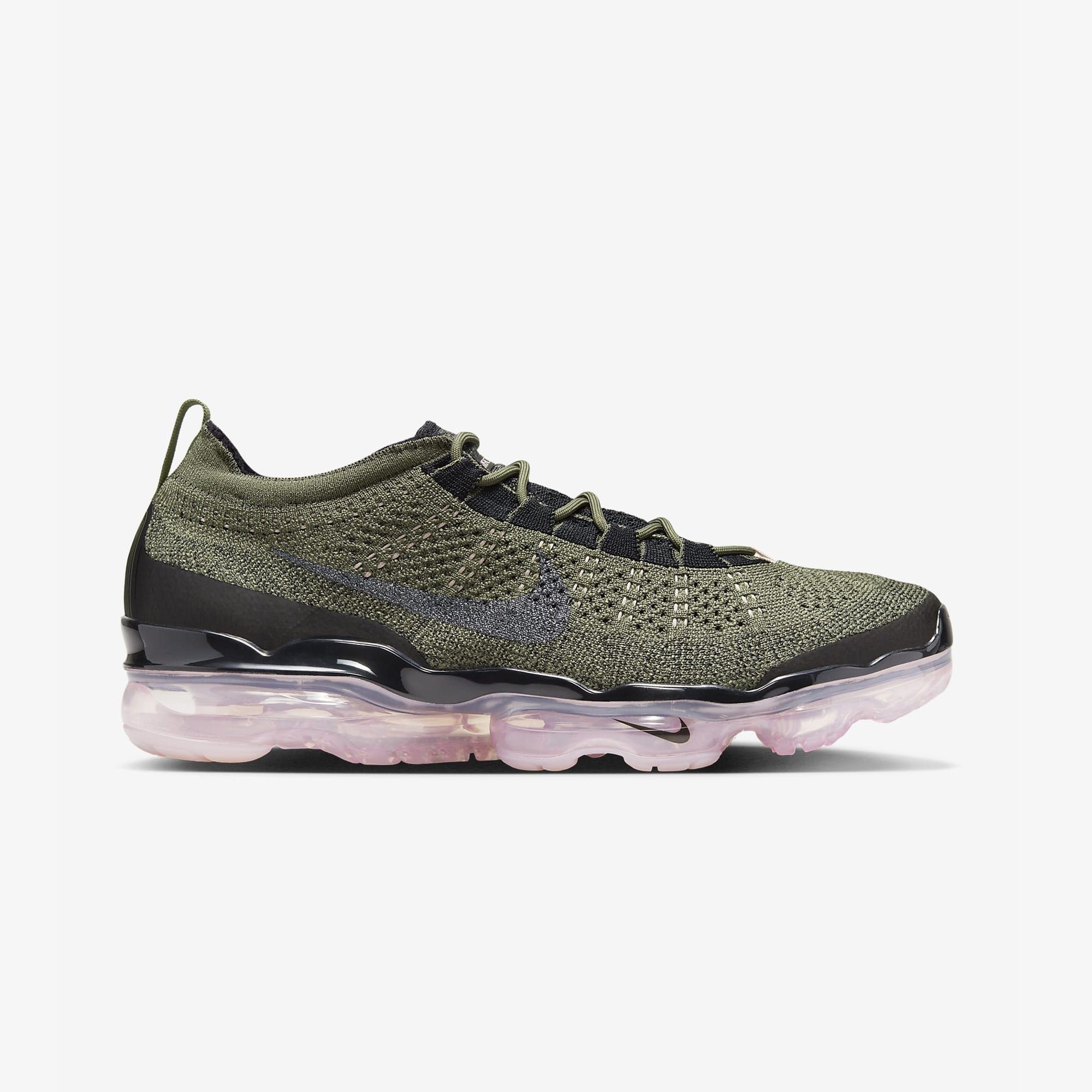 Nike | AIR VAPORMAX 2023 FLYKNIT { MEDIUM OLIVE/BLACK-PINK OXFORD-BLACK