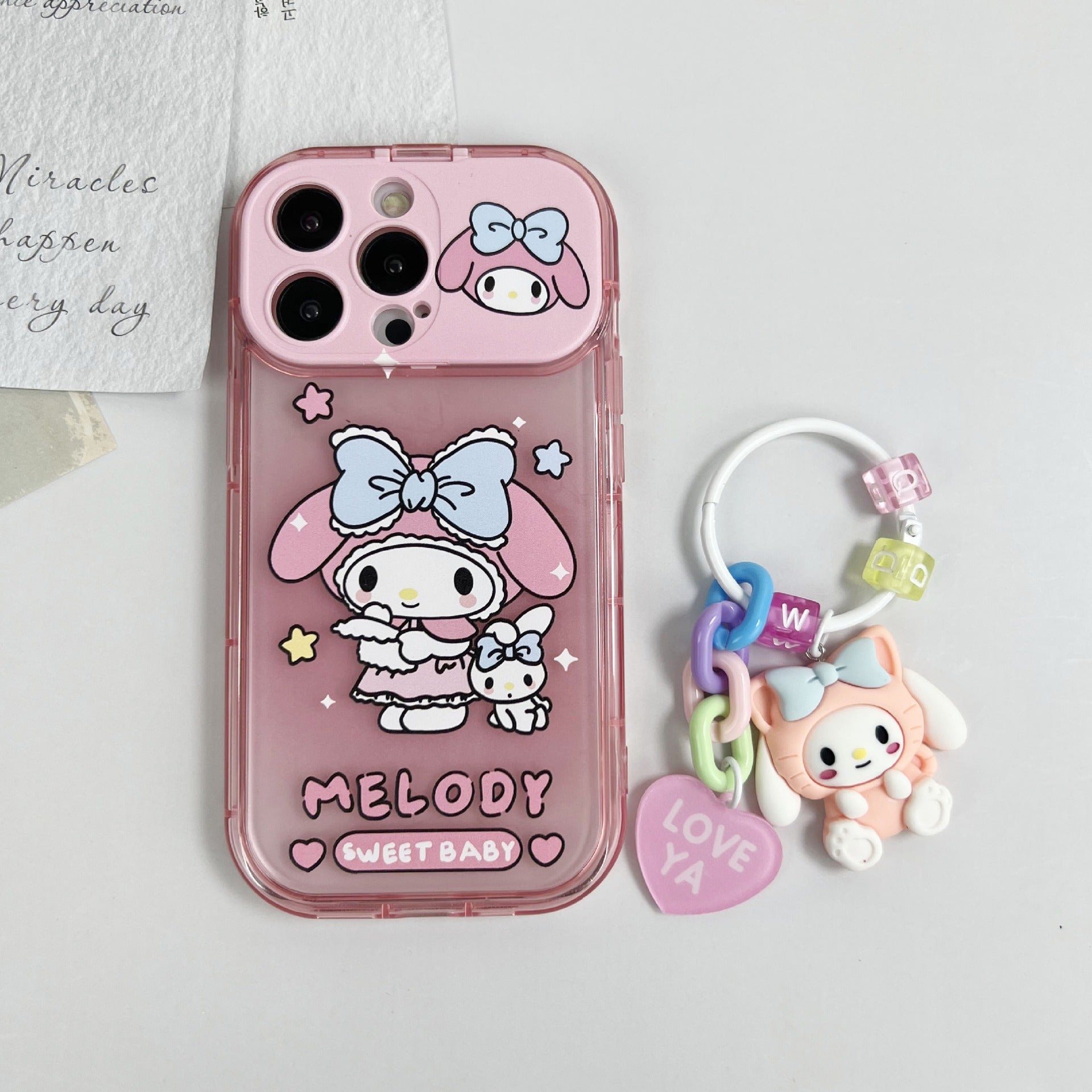Peeperly Cartoon Melody Flip Mirror Case – No Color - view 5
