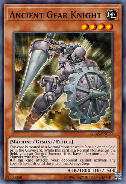 Yu-Gi-Oh! Ancient Gear Knight - GLAS-EN029 - Common - 1st Edition