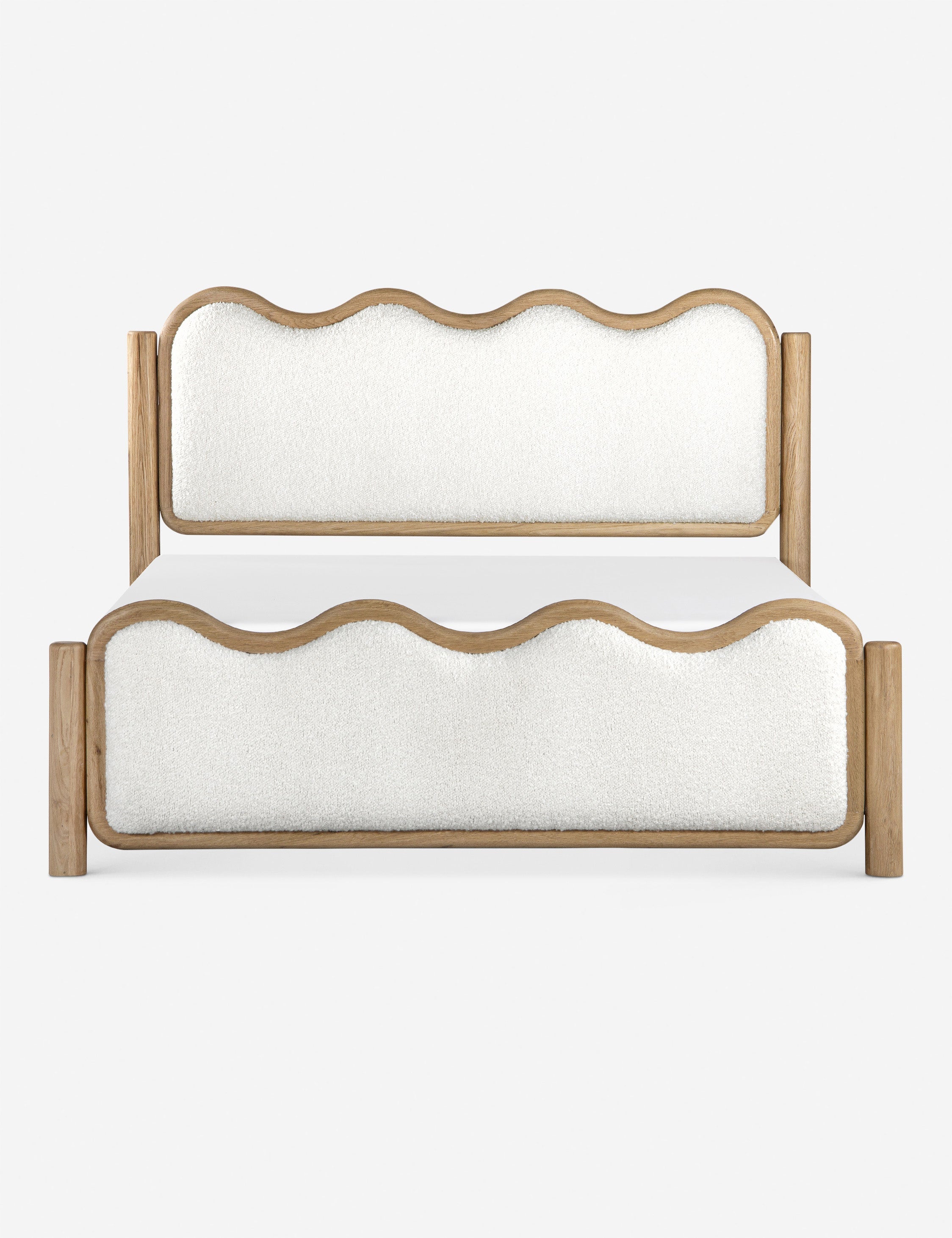 Lulu and Georgia Sophos Platform Bed – Natural