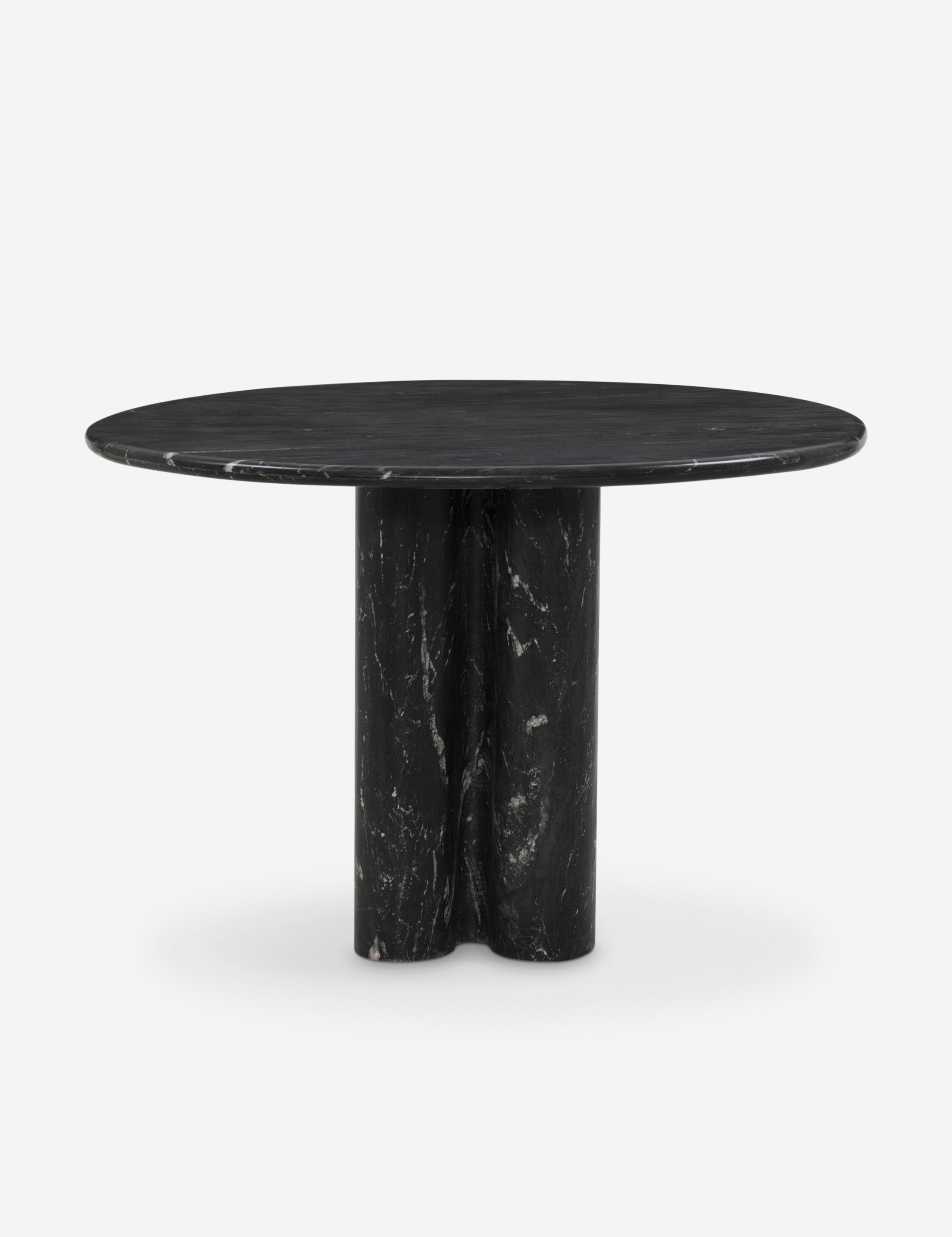 Lulu and Georgia Bonelli Bistro Table – Black Marble