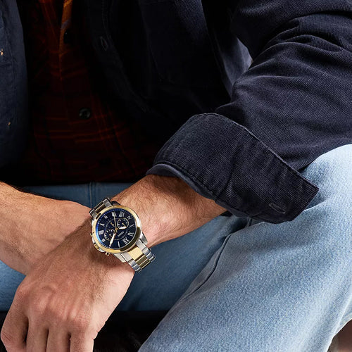 Fossil Grant Chronograph Blue Dial Men 44mm FS6132 - view 2