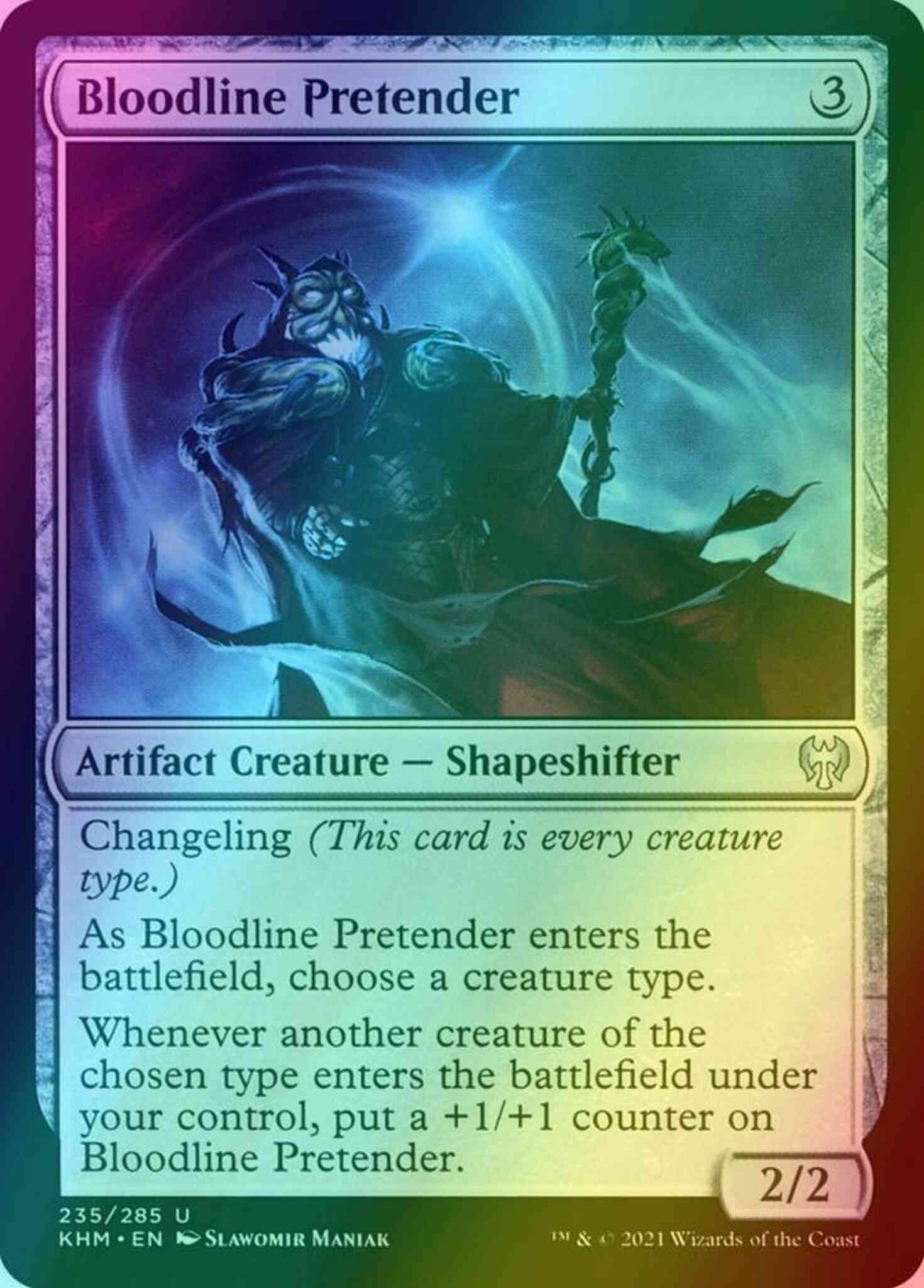 Bloodline pretender 235 – Magic Bloodline Pretender [235] [Kaldheim] [Foil]