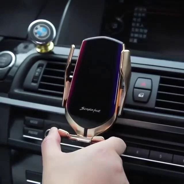 Catterton Smart Sensor Car Wireless Charger + Phone Holder - view 8