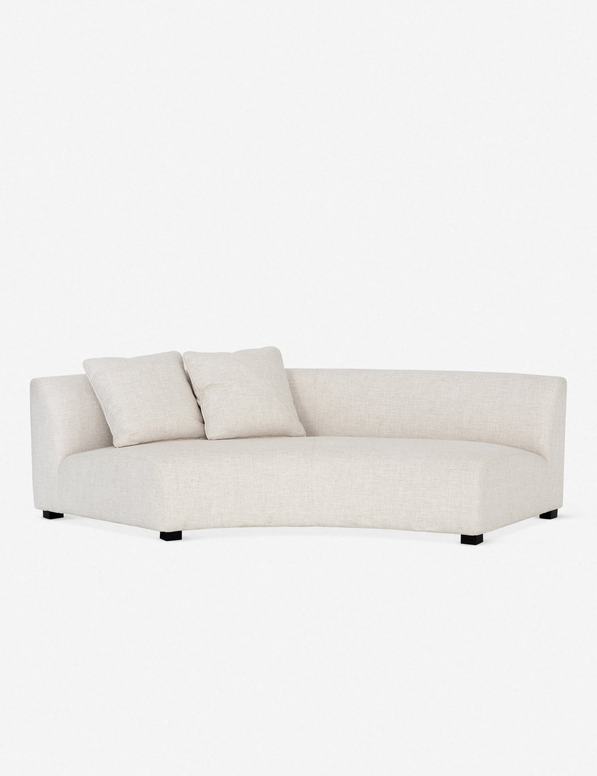 Lulu and Georgia Saban Curved Sofa - view 5