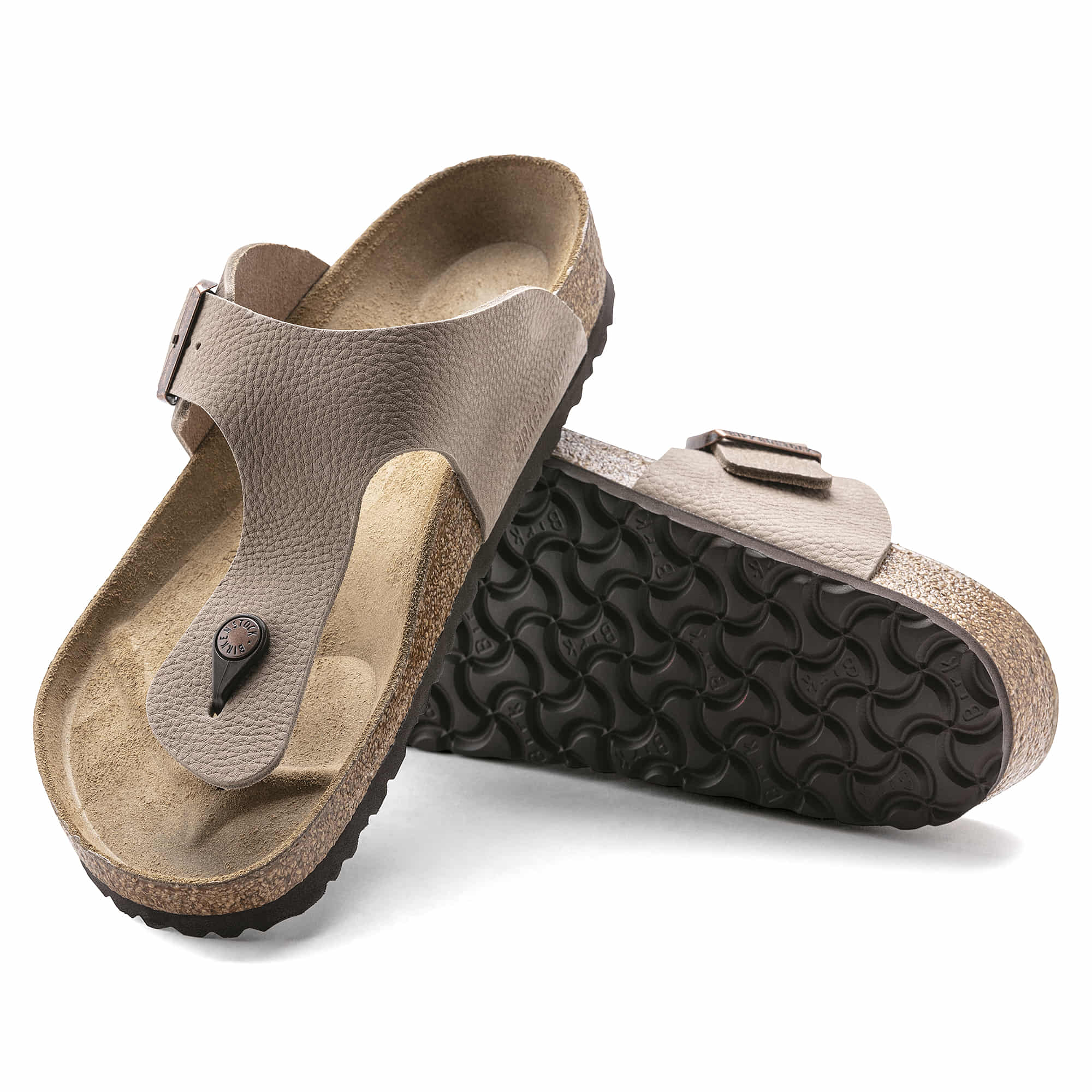 Birkenstock Ramses Nubuck Leather – Beige Beige/Steer Taupe