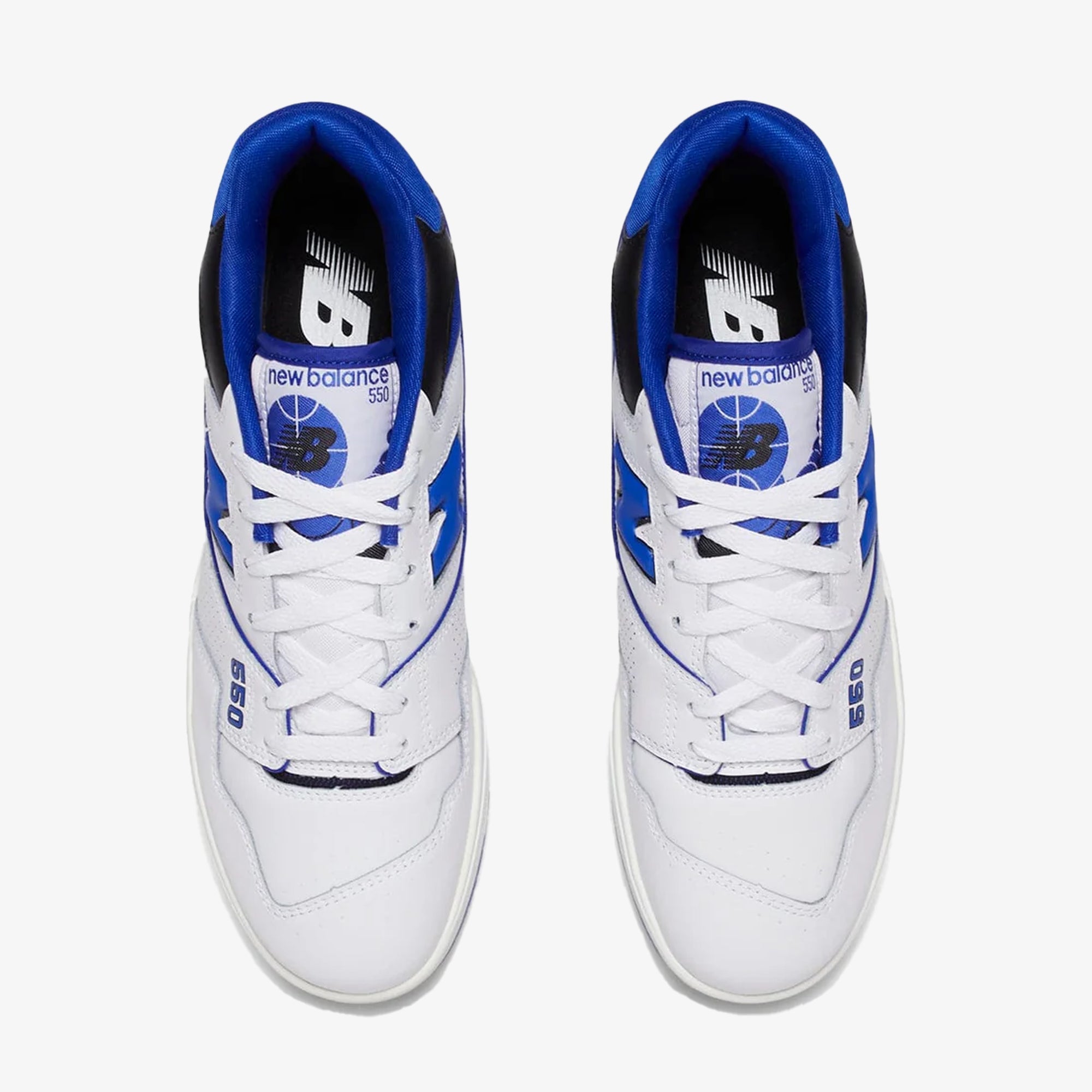 New Balance | BB550 { WHITE/BLUE - view 2