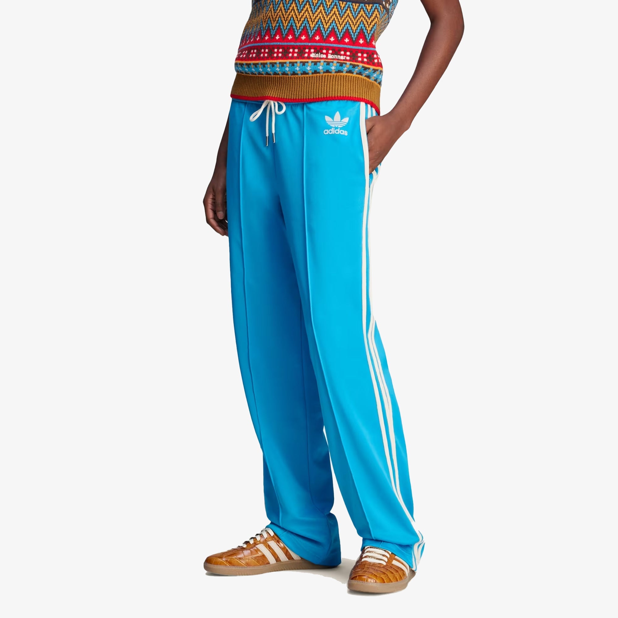 Adidas Originals | Wales Bonner Track Pants { Shock Cyan
