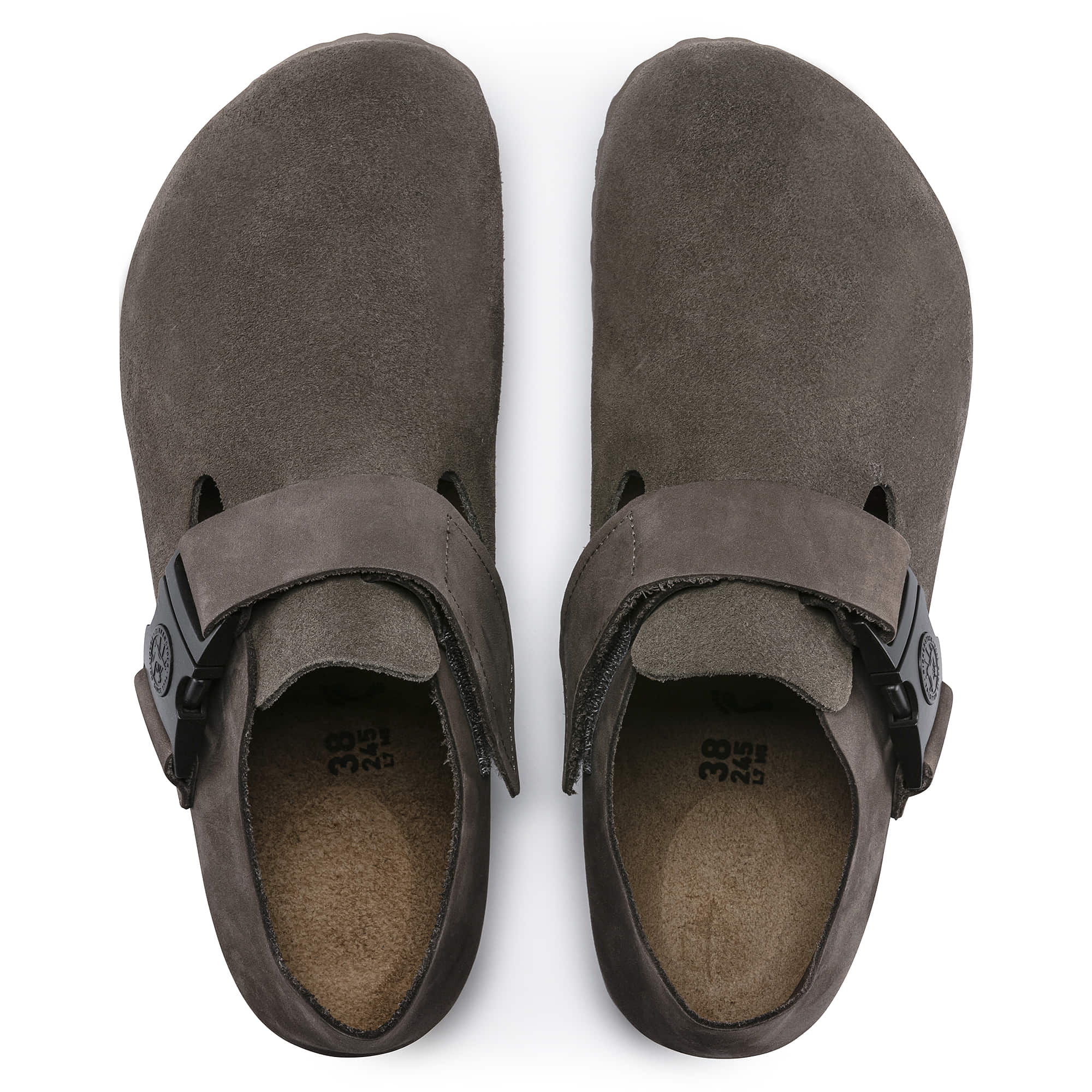 Birkenstock London Tech Suede Leather – Gray Gray/Gunmetal - view 2