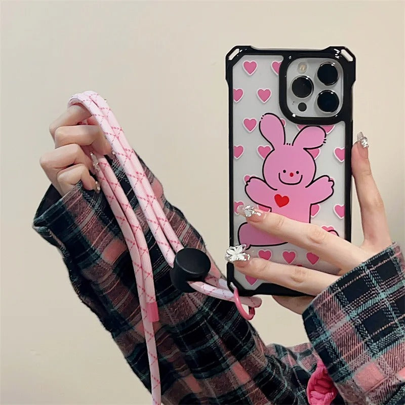 Peeperly Rabbit Delight Charming Phone Case – No Color - view 3