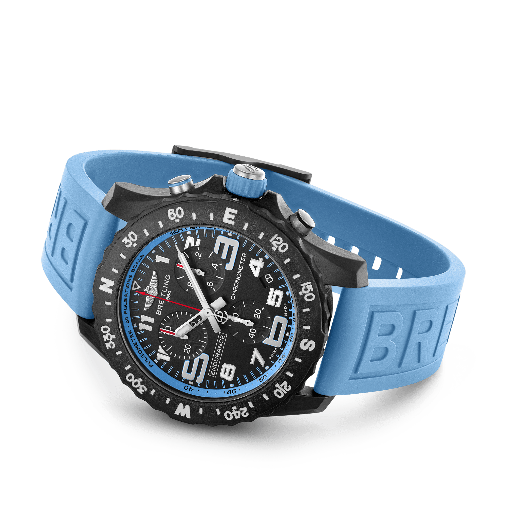 Breitling Professional Endurance Pro Blue Black Dial Men 44mm - view 2