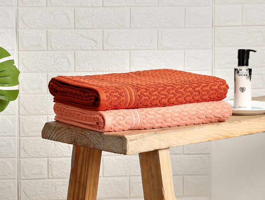 Spaces India Multi 2 Piece 100% Cotton Bath Towel - Radiance By Spaces - view 2
