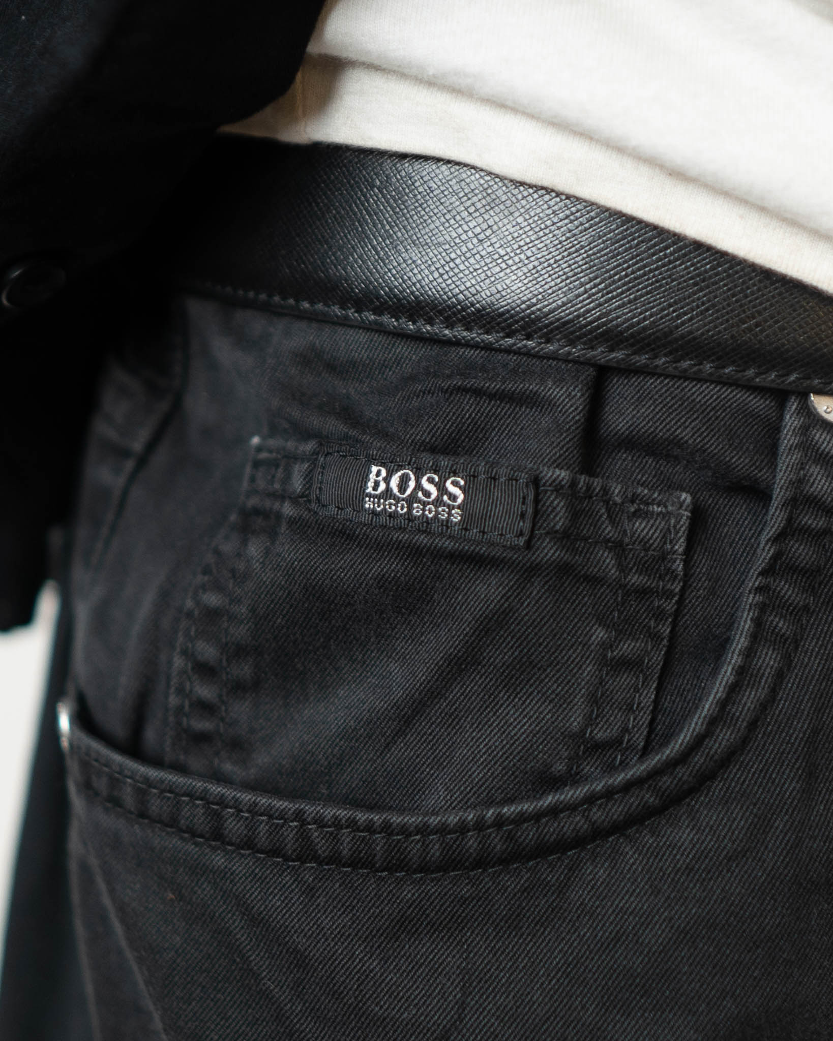Hugo Boss Regular Fit Jeans - Black - view 3