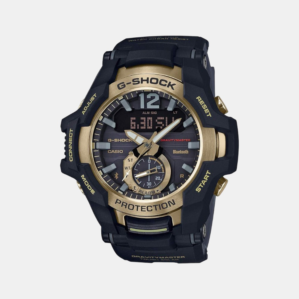 Casio G-Shock Men Quartz Black Dial Analog-Digital Resin Watch G892