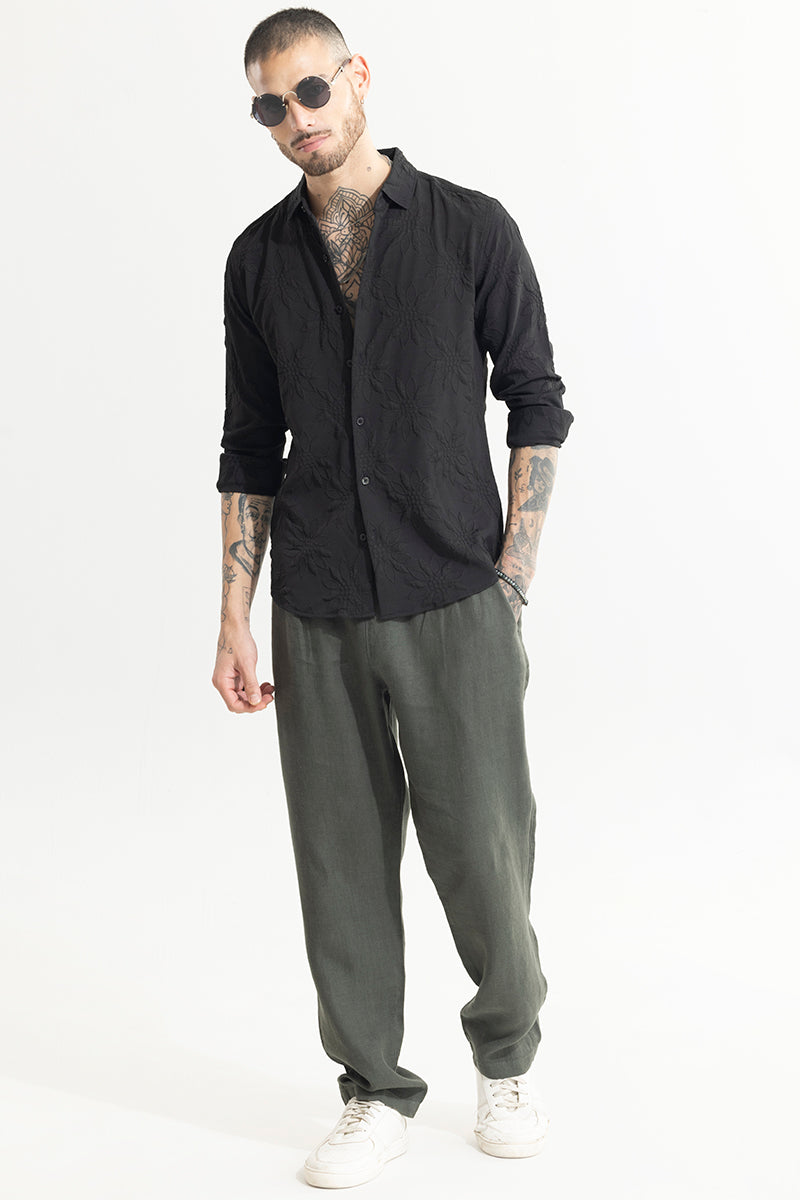 SNITCH Slender Black Shirt - view 3
