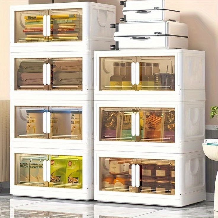 Catterton Large Foldable Storage Cabinet Boxes {High Quality}????️ - view 6