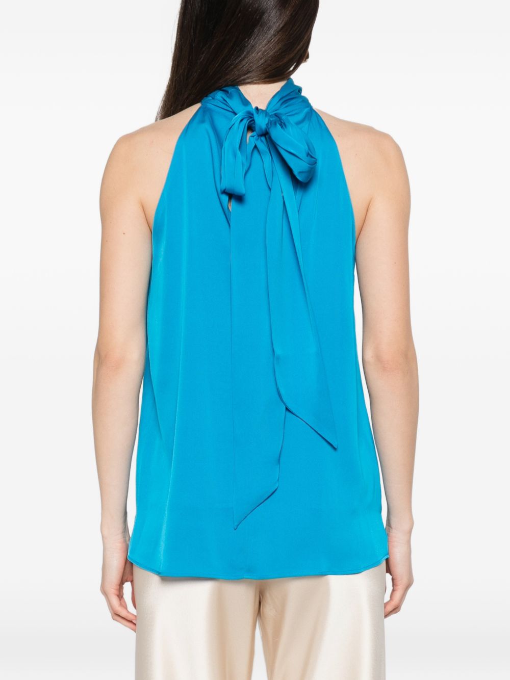 Silk95Five Villette silk top – Silk 95%, Elastane 5% - view 2