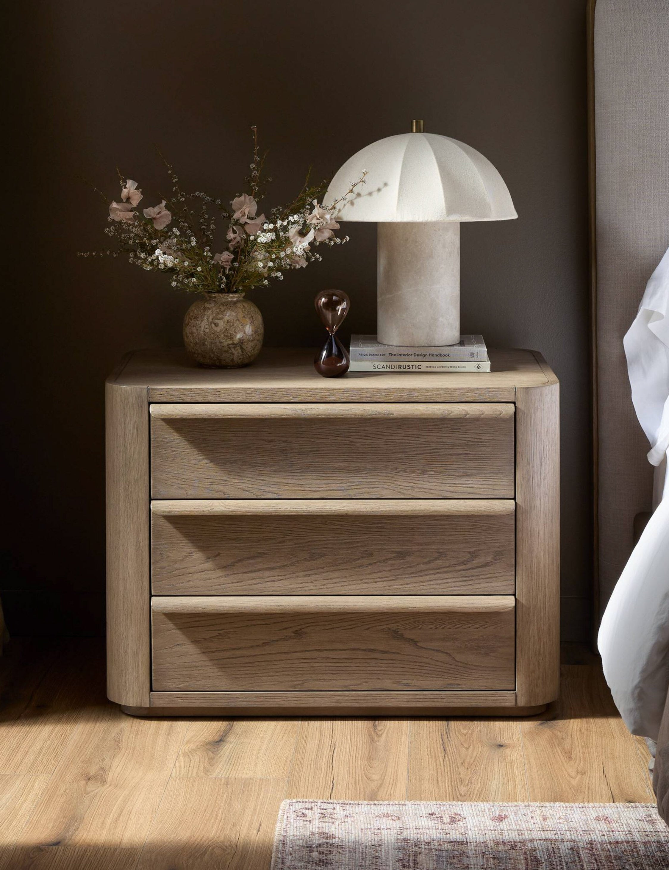 Lulu and Georgia Silvano Nightstand – Natural Oak - view 2