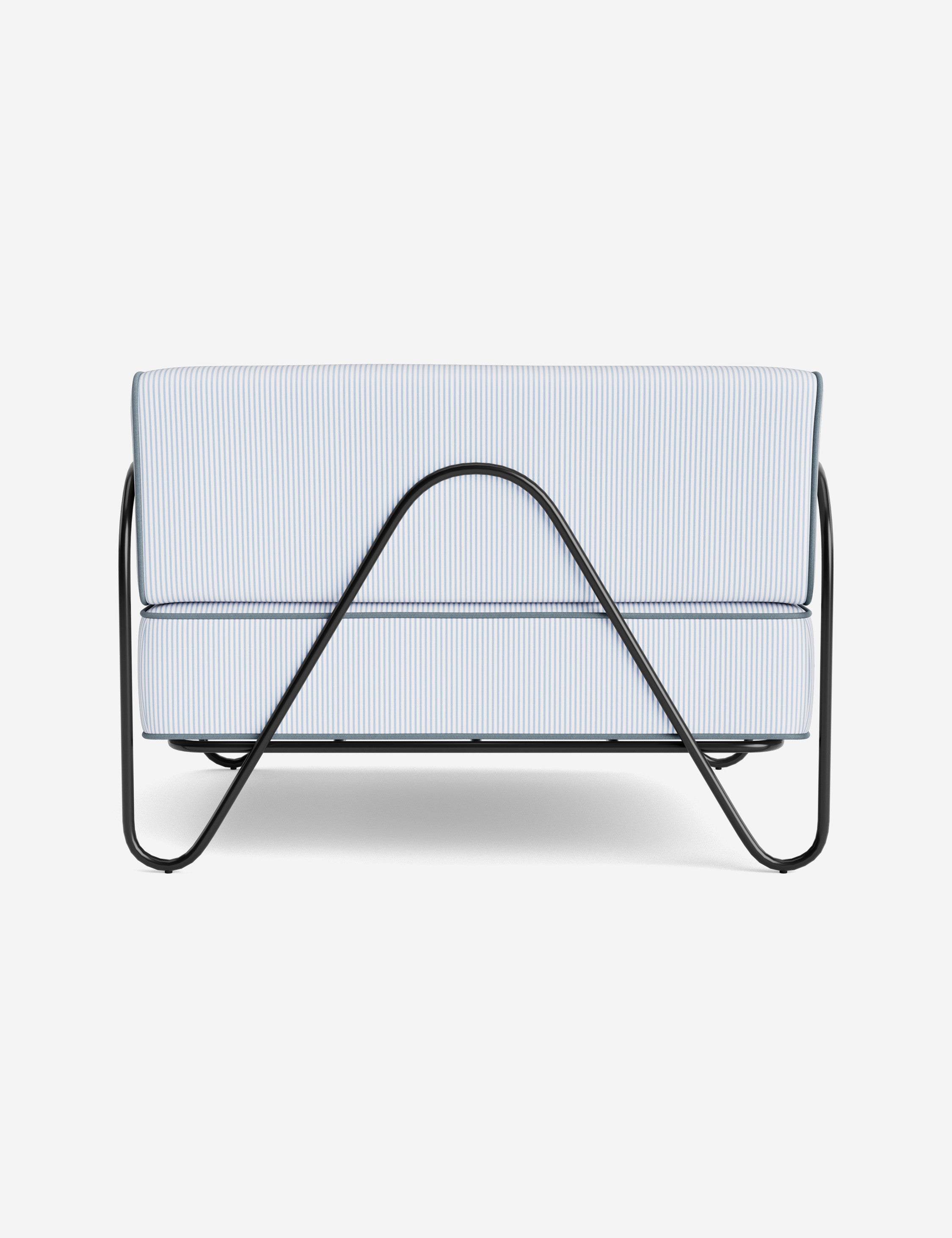 Lulu and Georgia Peggy Outdoor Accent Chair Cushion by Sarah Sherman Samuel - view 43