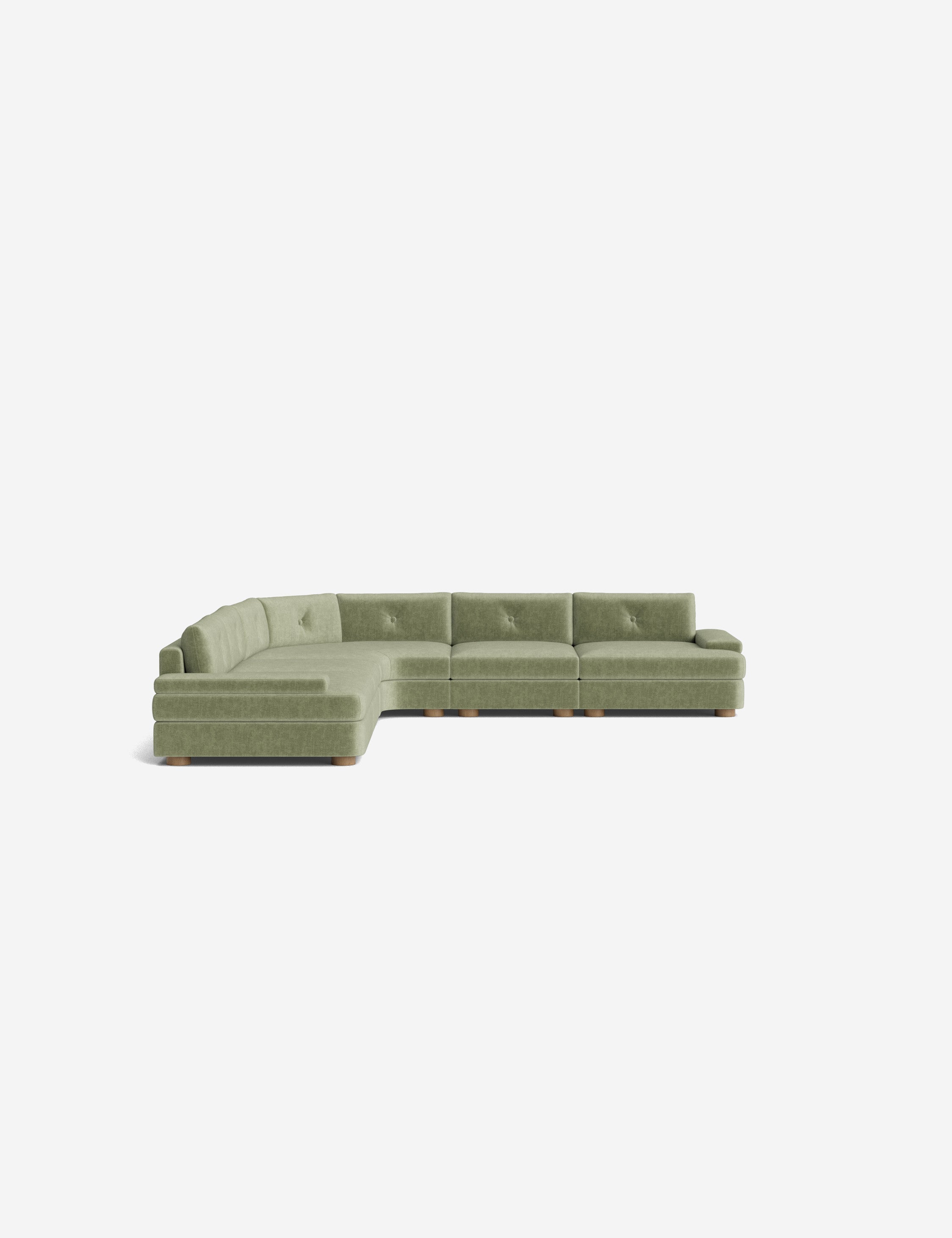 Lulu and Georgia Hill Modular Corner Sectional Sofa - view 13