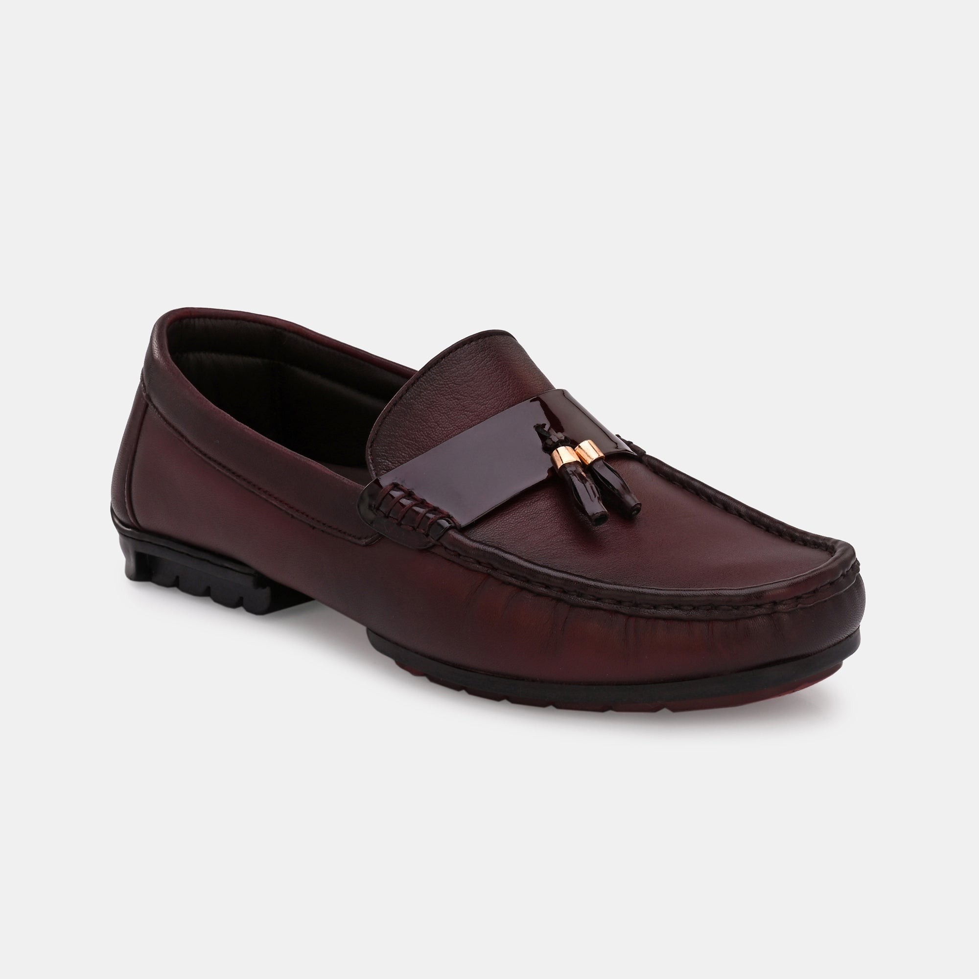 Cherry Tassel Loafers by Lafattio - view 4
