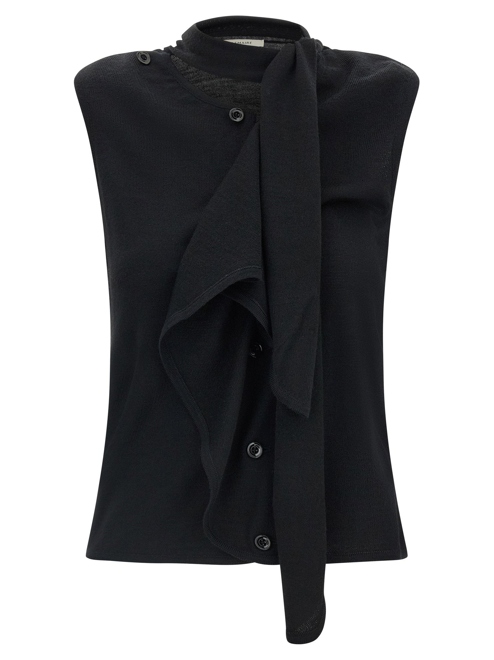 Lemaire Draped Panel Vest – 51% wool, 49% acrylic - view 2