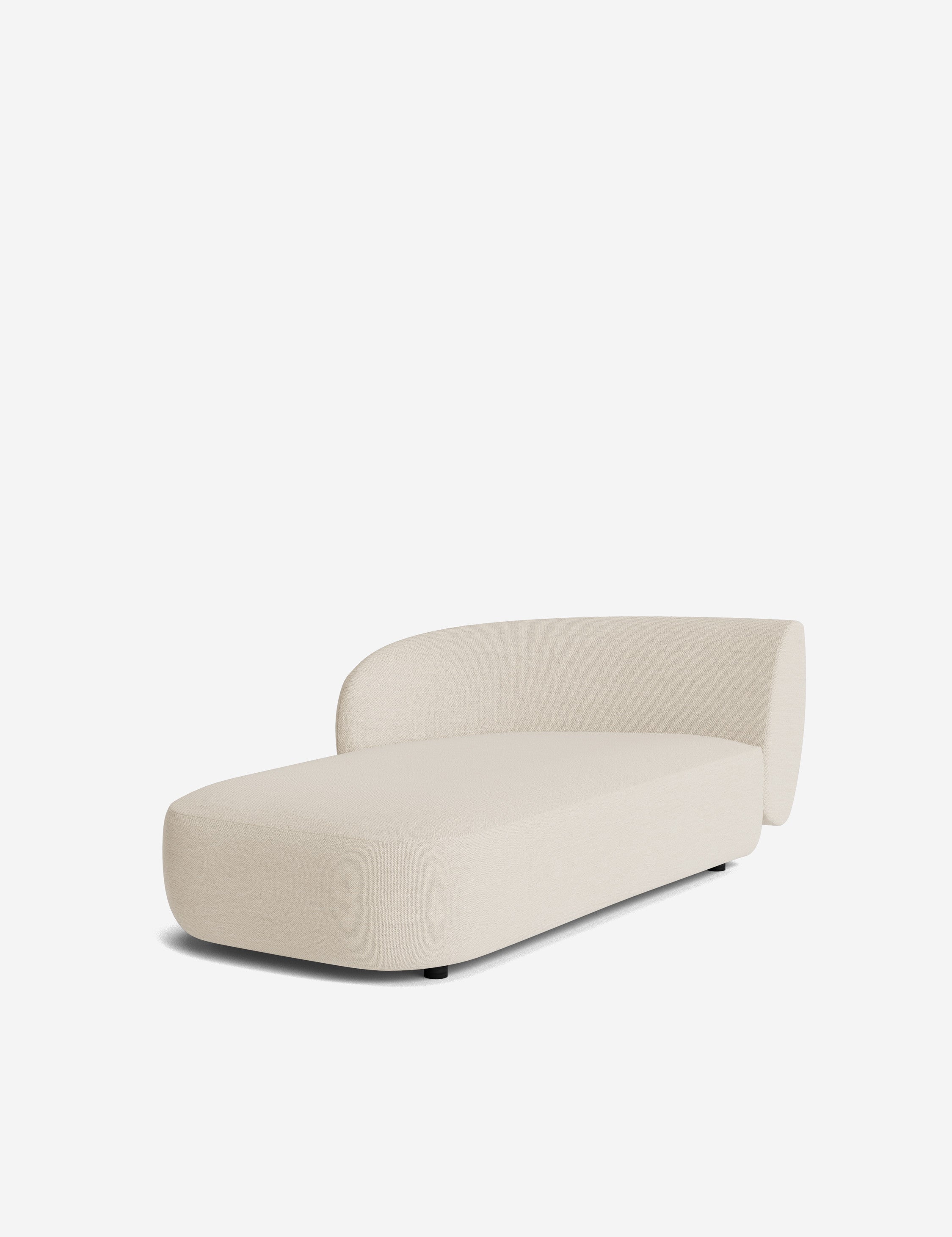 Lulu and Georgia Claret Modular Left Chaise - view 110
