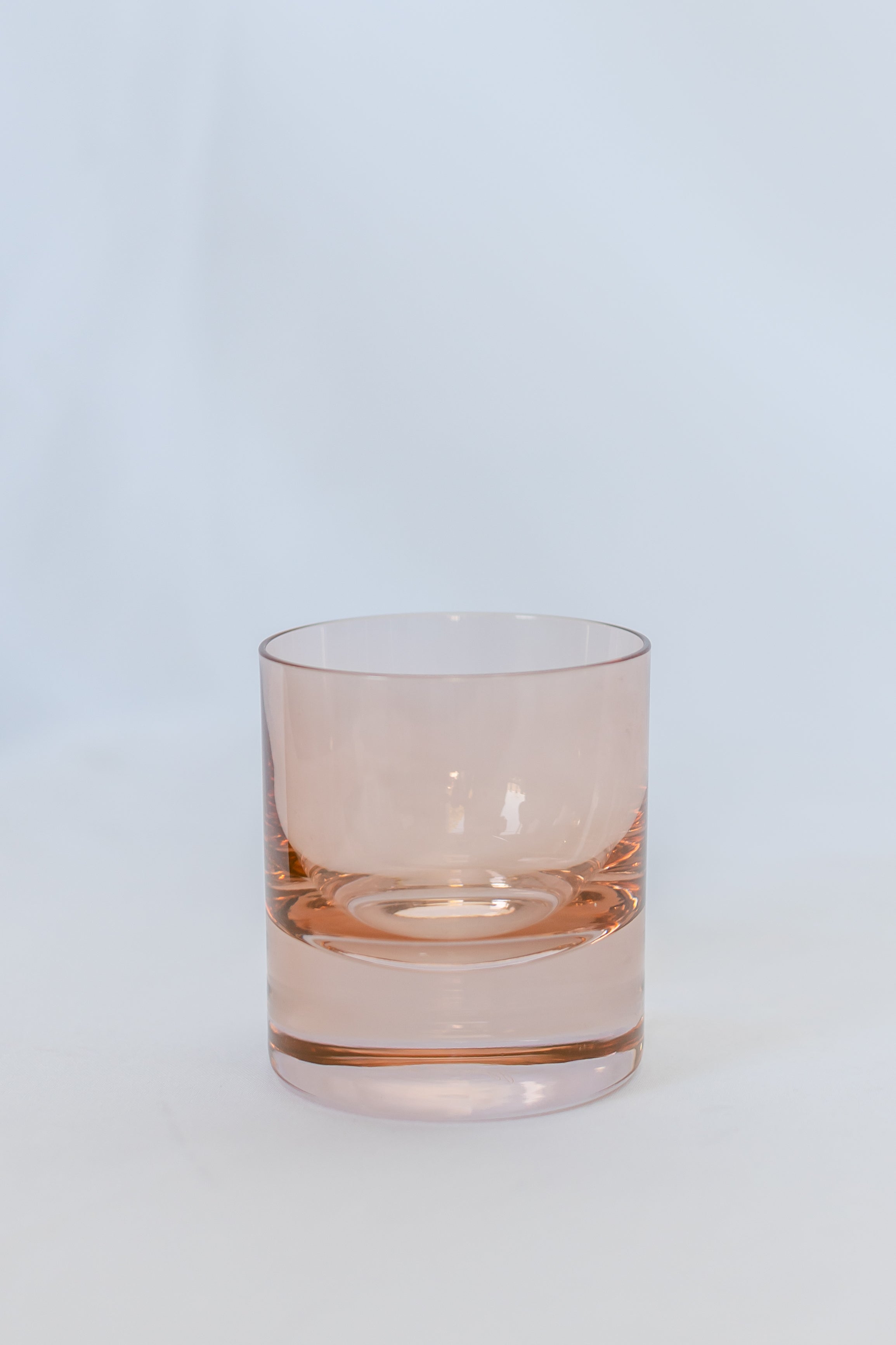 Estelle Colored Glass Estelle Colored Rocks Glass - Set of 2 {Blush Pink} - view 2
