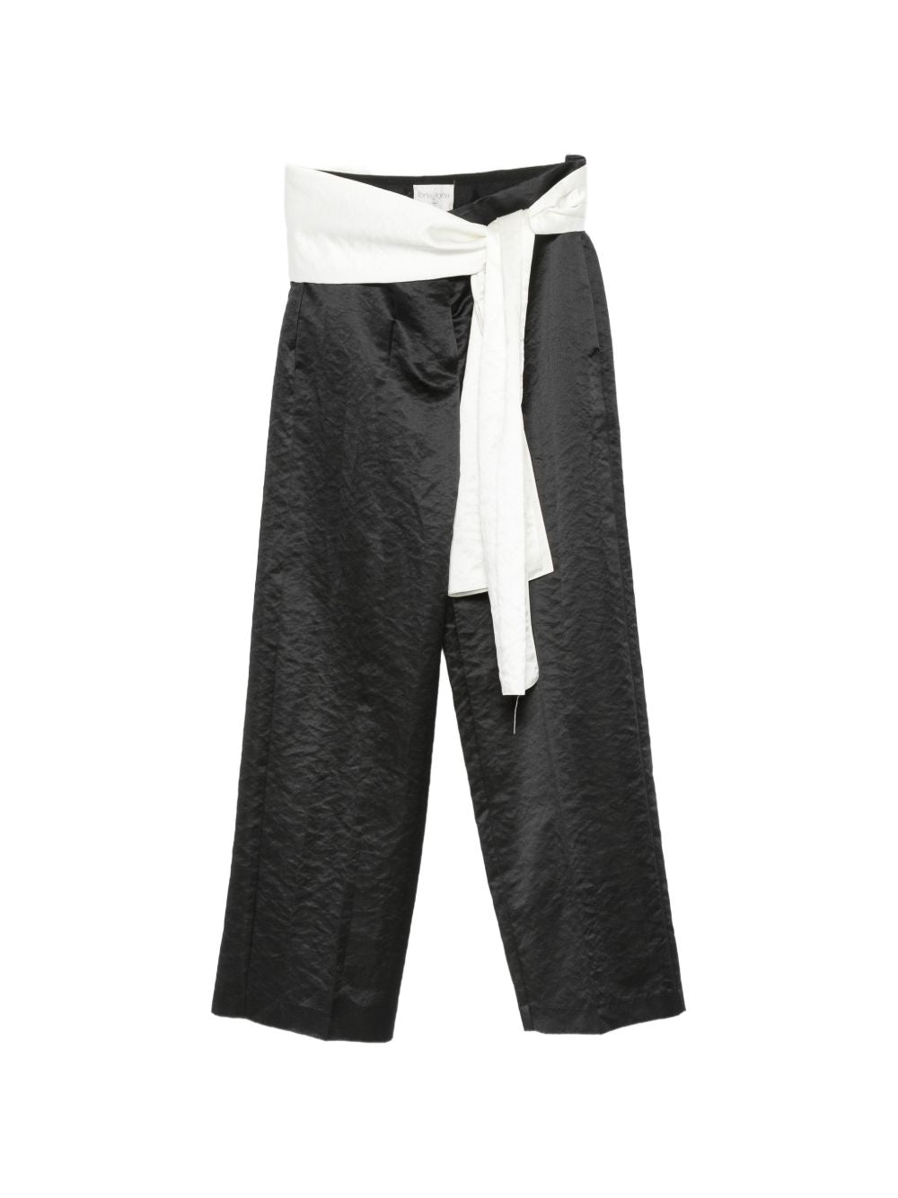 Forte Forte Trousers BLACK – Polyester 100 %