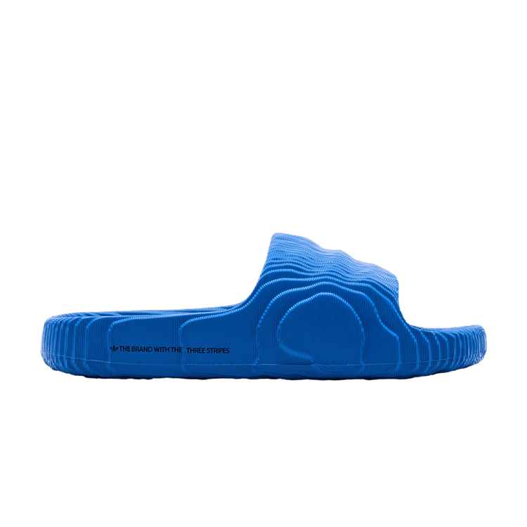 Yeezy adidas Adilette 22 Slides Blue Bird Core Black