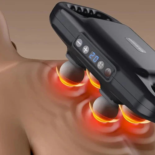 Fab Alchemy FabPulse™ 4-Headed Massage Gun - view 2